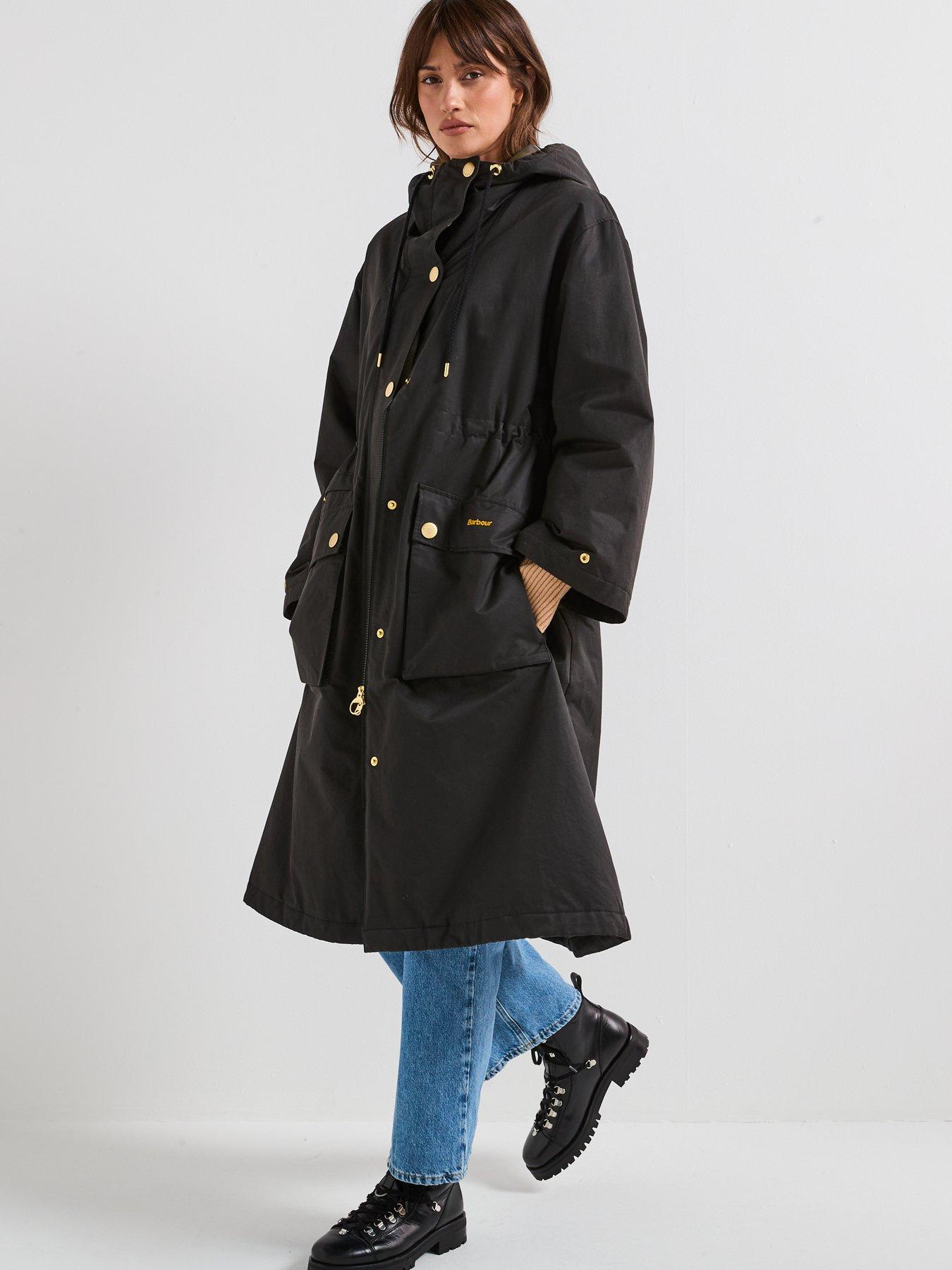 Image 4 of 6 of Barbour Dena Showerproof Jacket - Black
