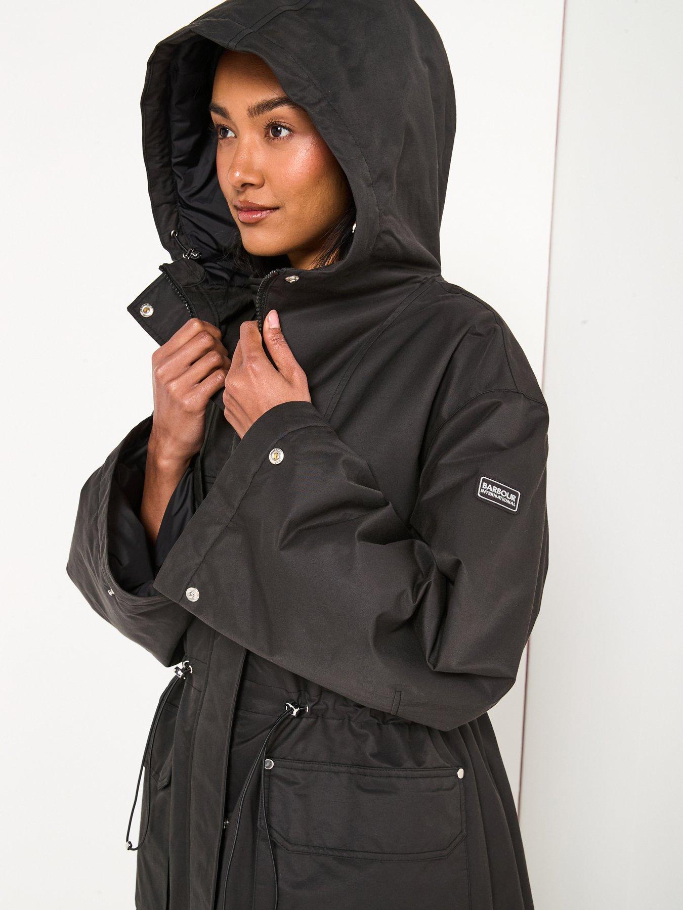 Barbour International Gabriella Showerproof Jacket - Black