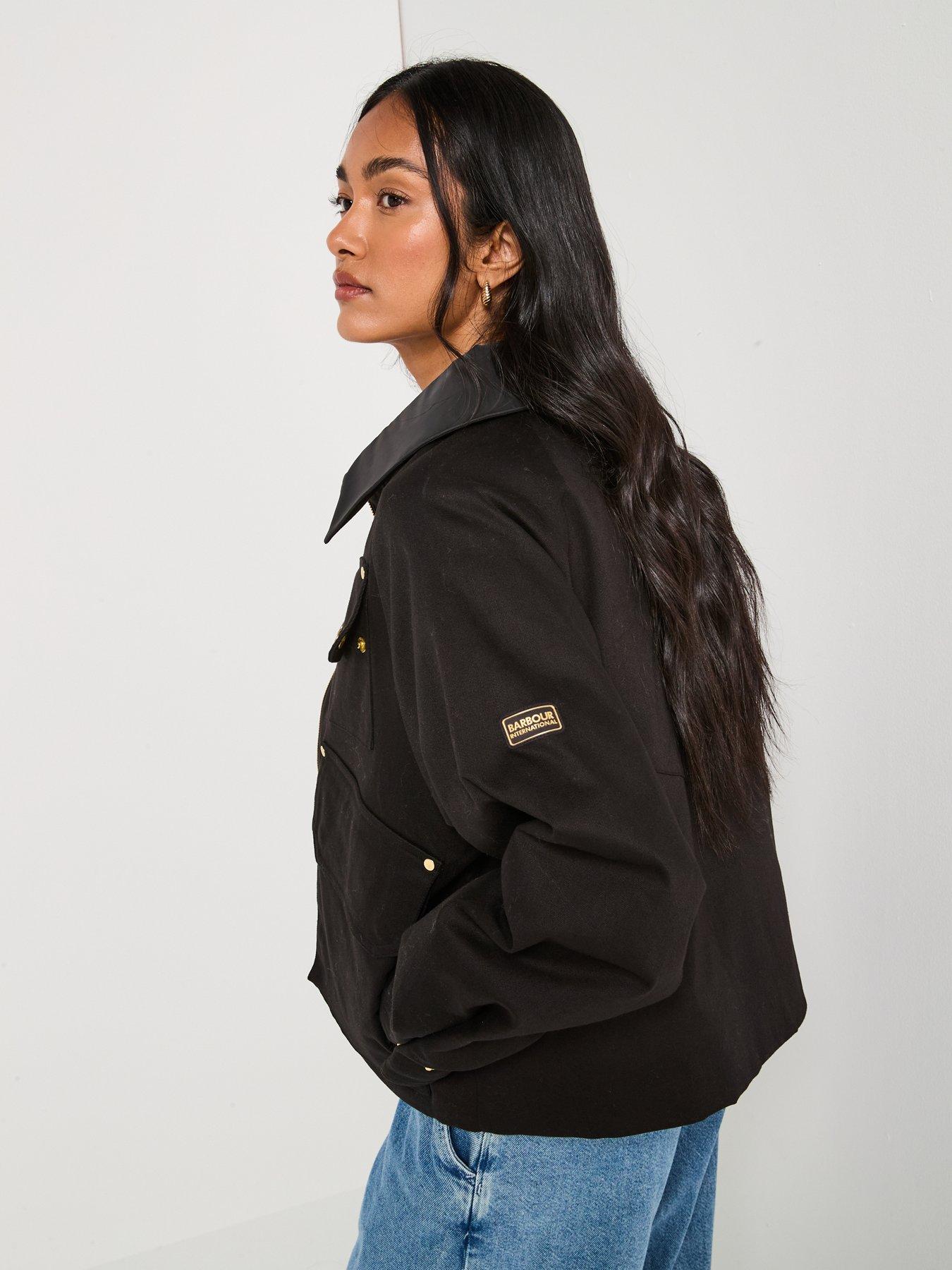 Image 2 of 5 of Barbour International Warlock Casual Jacket - Black