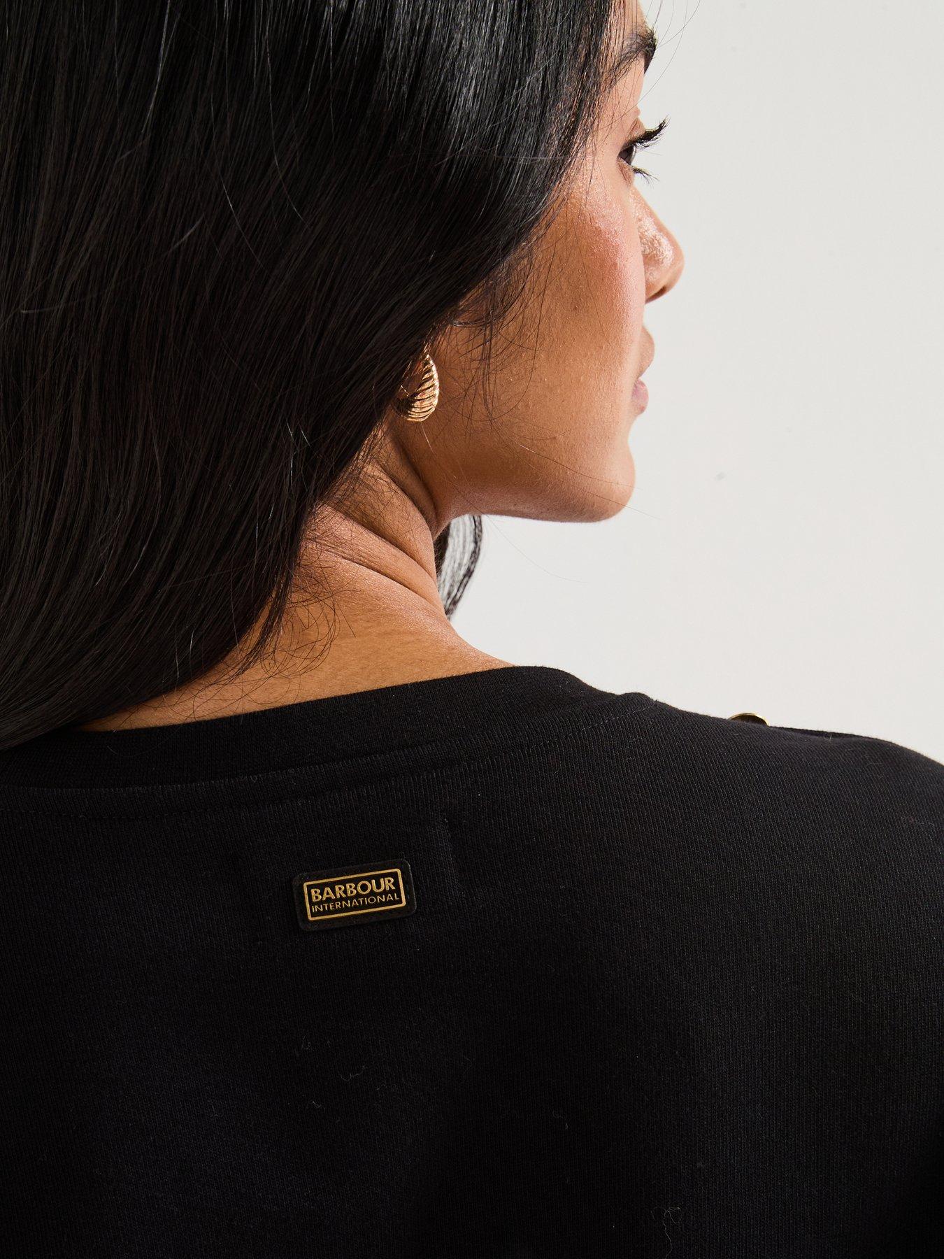 Image 5 of 6 of Barbour International Juliana Sweatshirt - Black