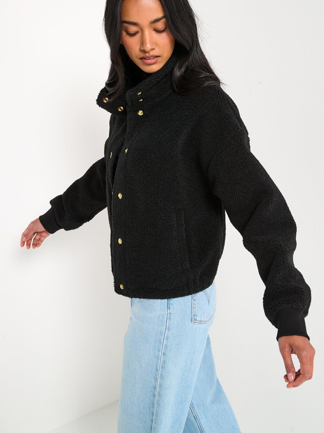 undefined BIntl Chloe Fleece Jacket - Black