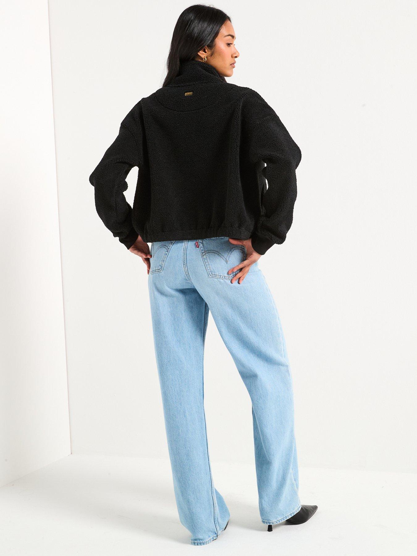 Image 5 of 6 of Barbour International BIntl Chloe Fleece Jacket - Black