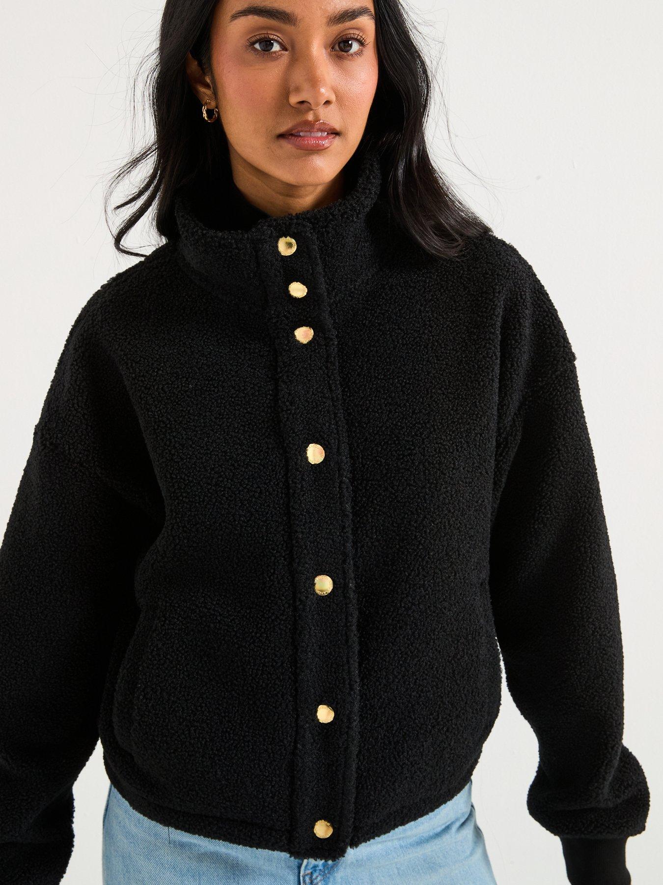 Image 6 of 6 of Barbour International BIntl Chloe Fleece Jacket - Black