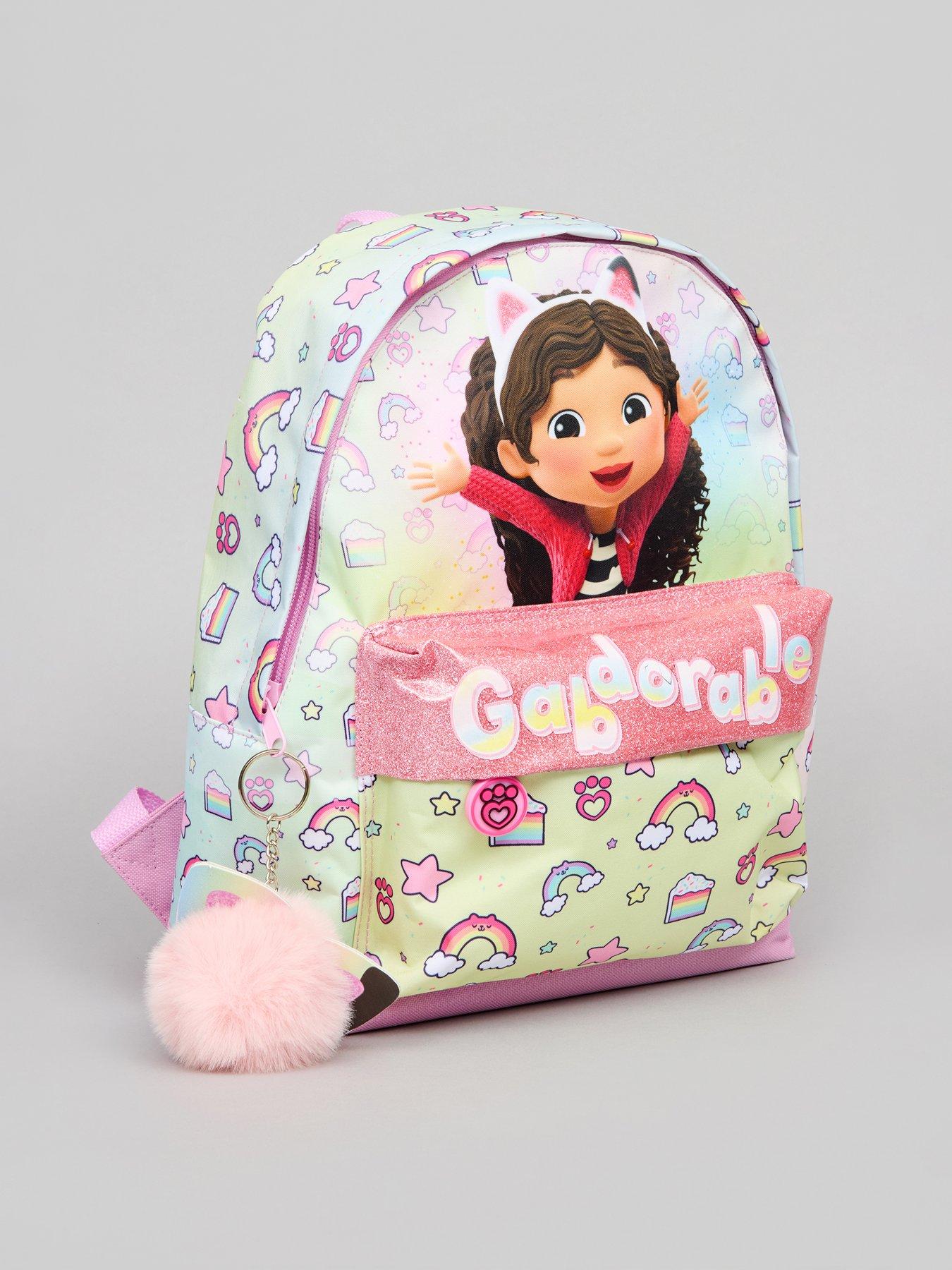 Image 2 of 4 of Gabby's Dollhouse Gabbys pastel rainbow Mini Roxy backpack