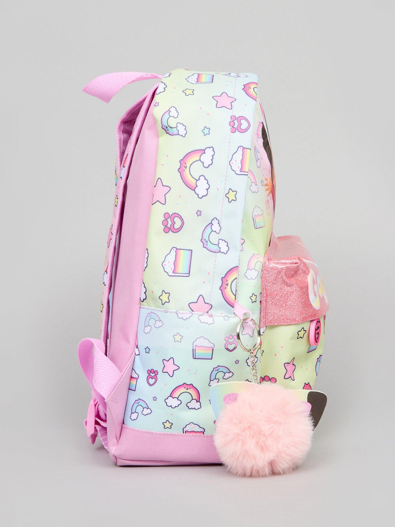 Image 3 of 4 of Gabby's Dollhouse Gabbys pastel rainbow Mini Roxy backpack