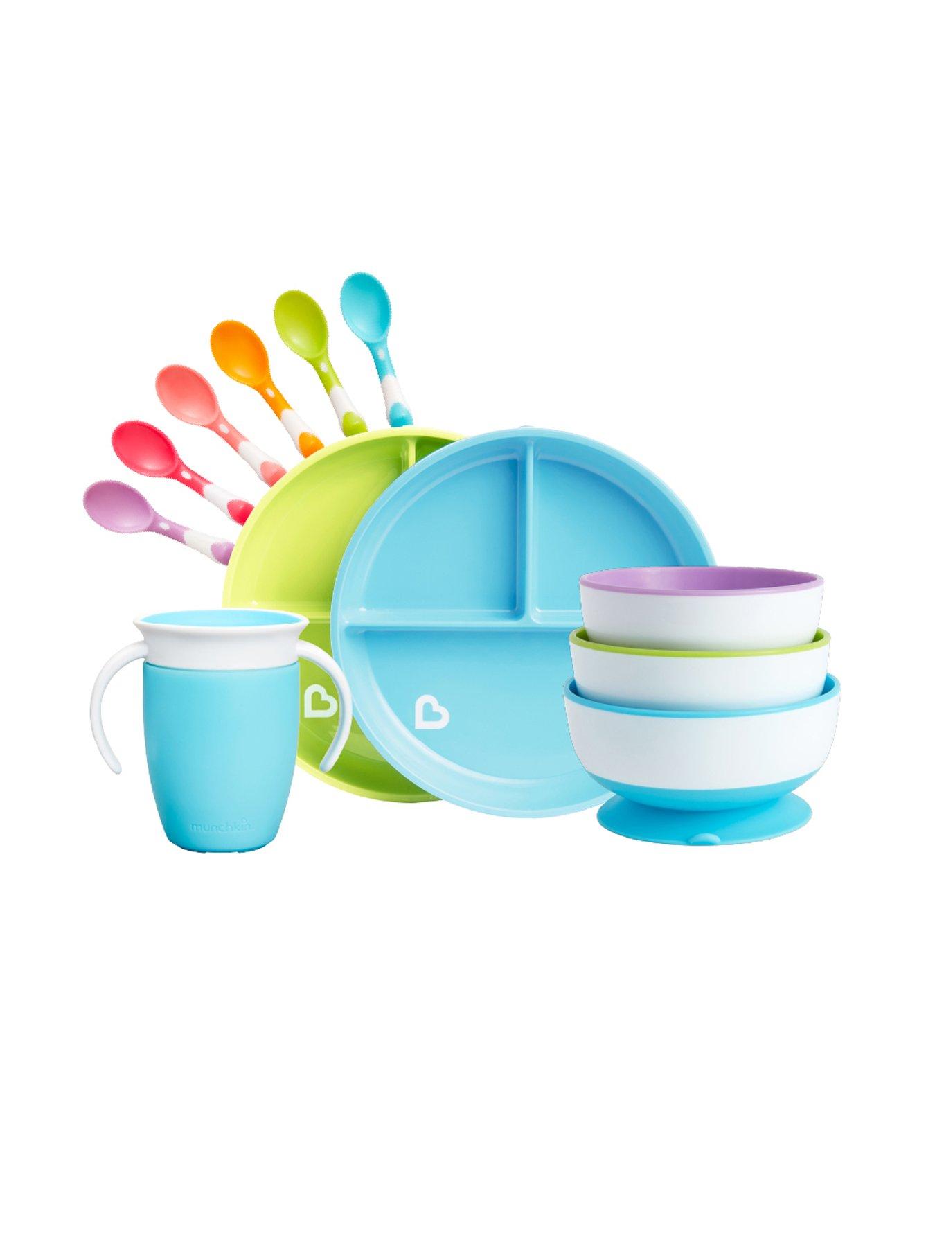 Munchkin Mini Bites Weaning Bundle (Blue)