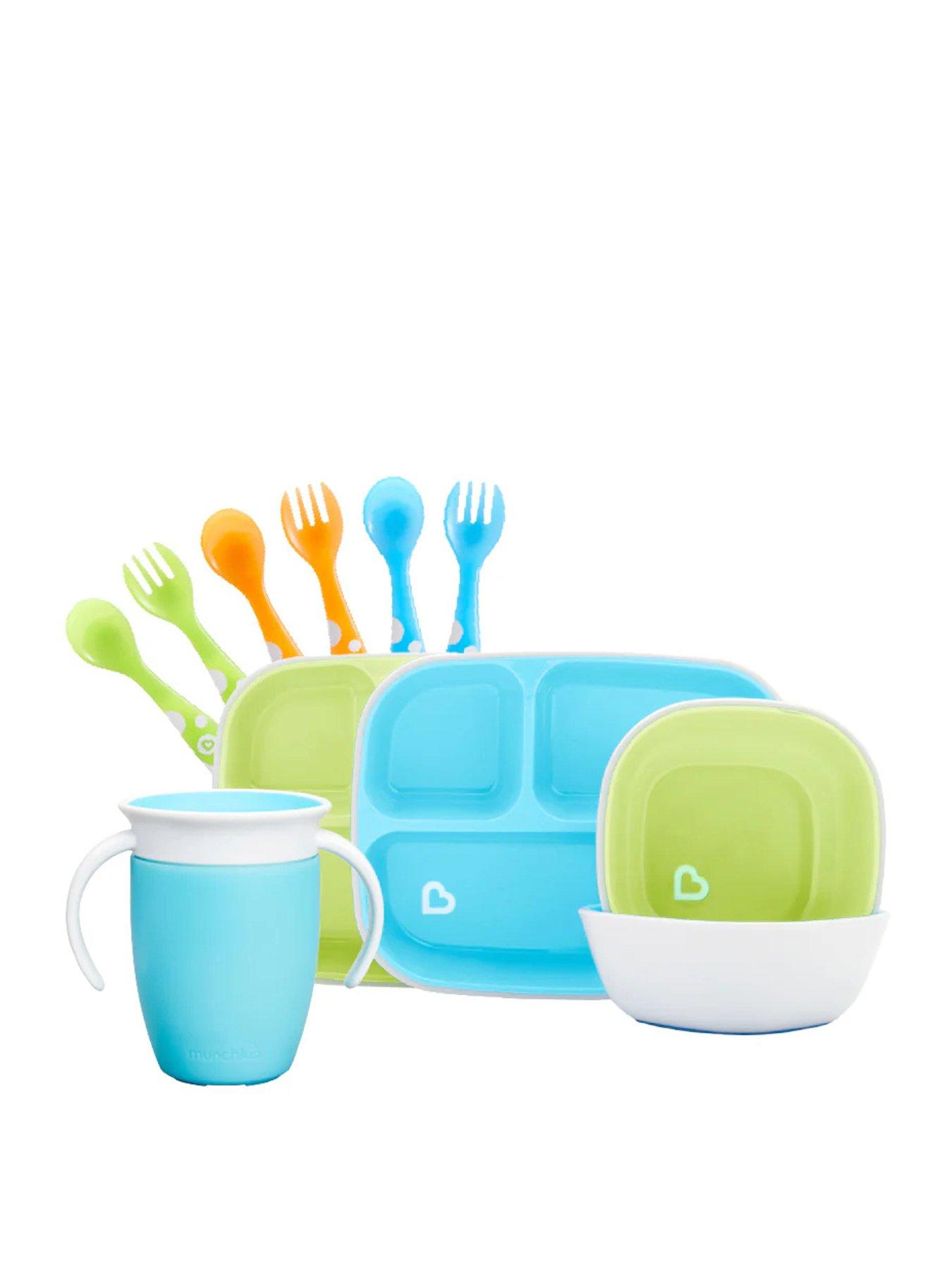 Image 1 of 4 of Munchkin Mini Bites Weaning Bundle (Blue)