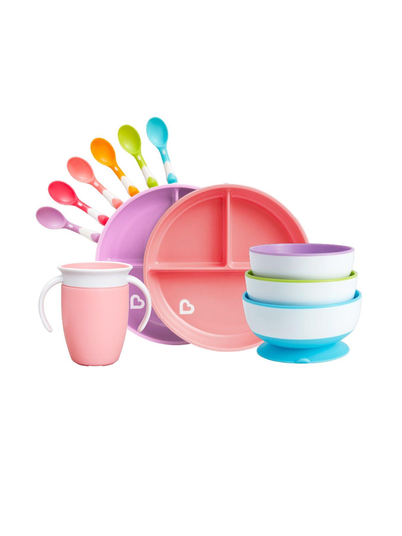 Munchkin Mini Bites Weaning Bundle (Pink)