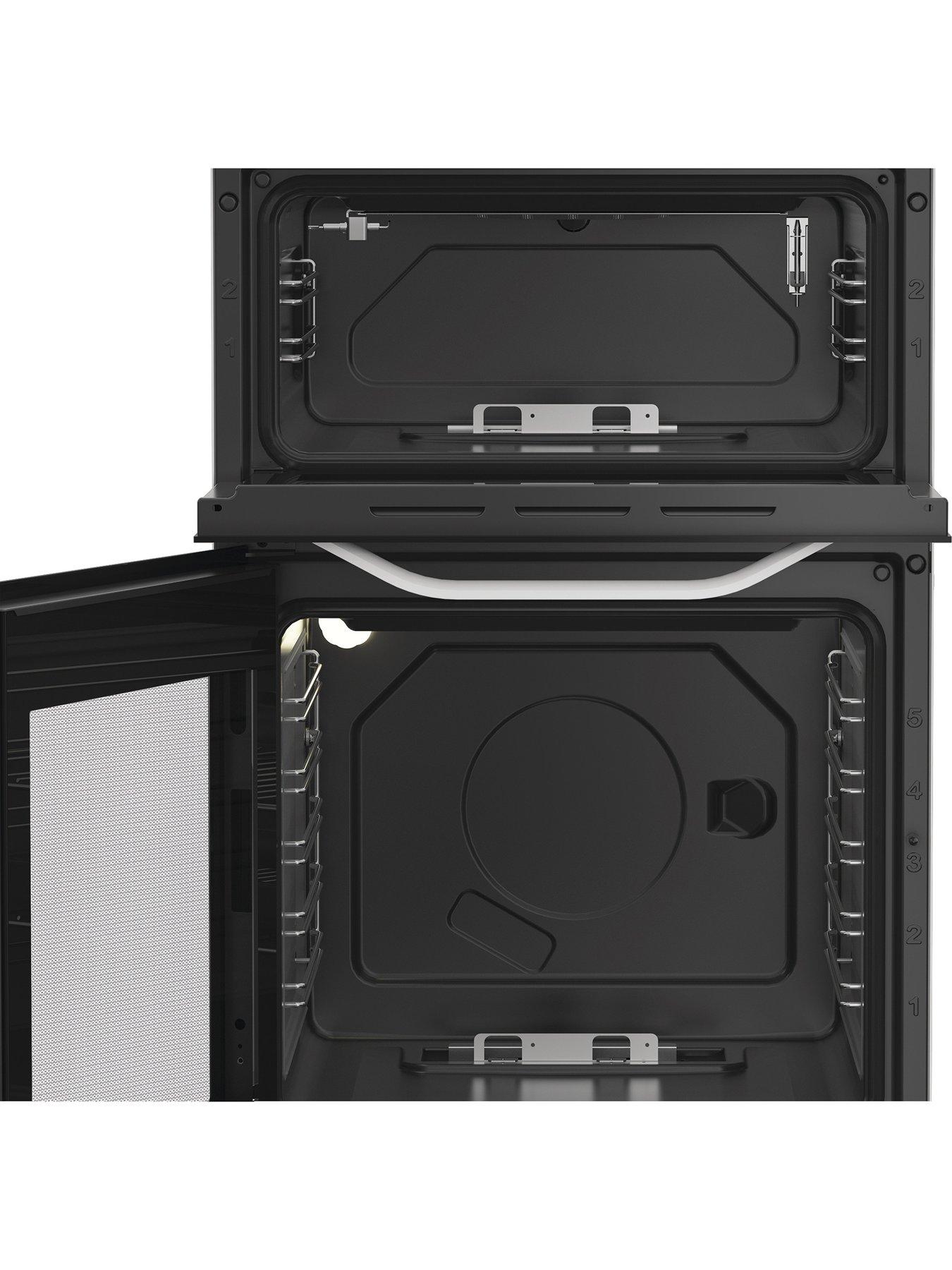 Image 4 of 6 of Hotpoint HDG5GCW 50cm Gas Double Cooker - White