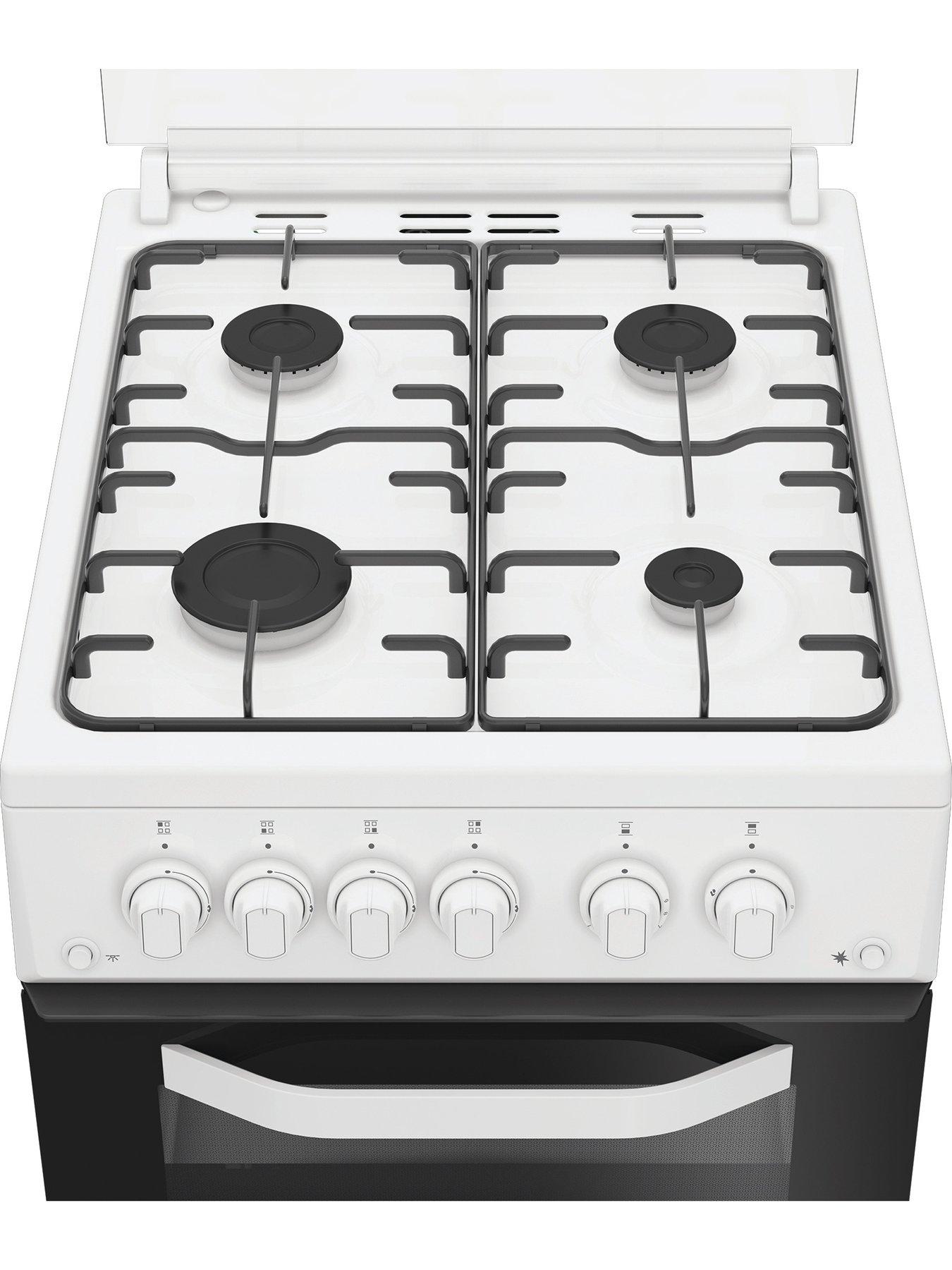 Image 5 of 6 of Hotpoint HDG5GCW 50cm Gas Double Cooker - White