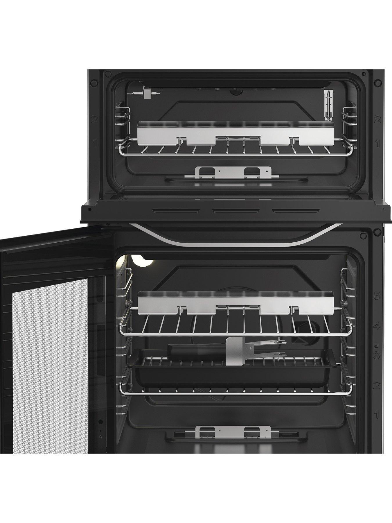 Image 6 of 6 of Hotpoint HDG5GCX 50cm Gas Double Cooker - Stainless Steel