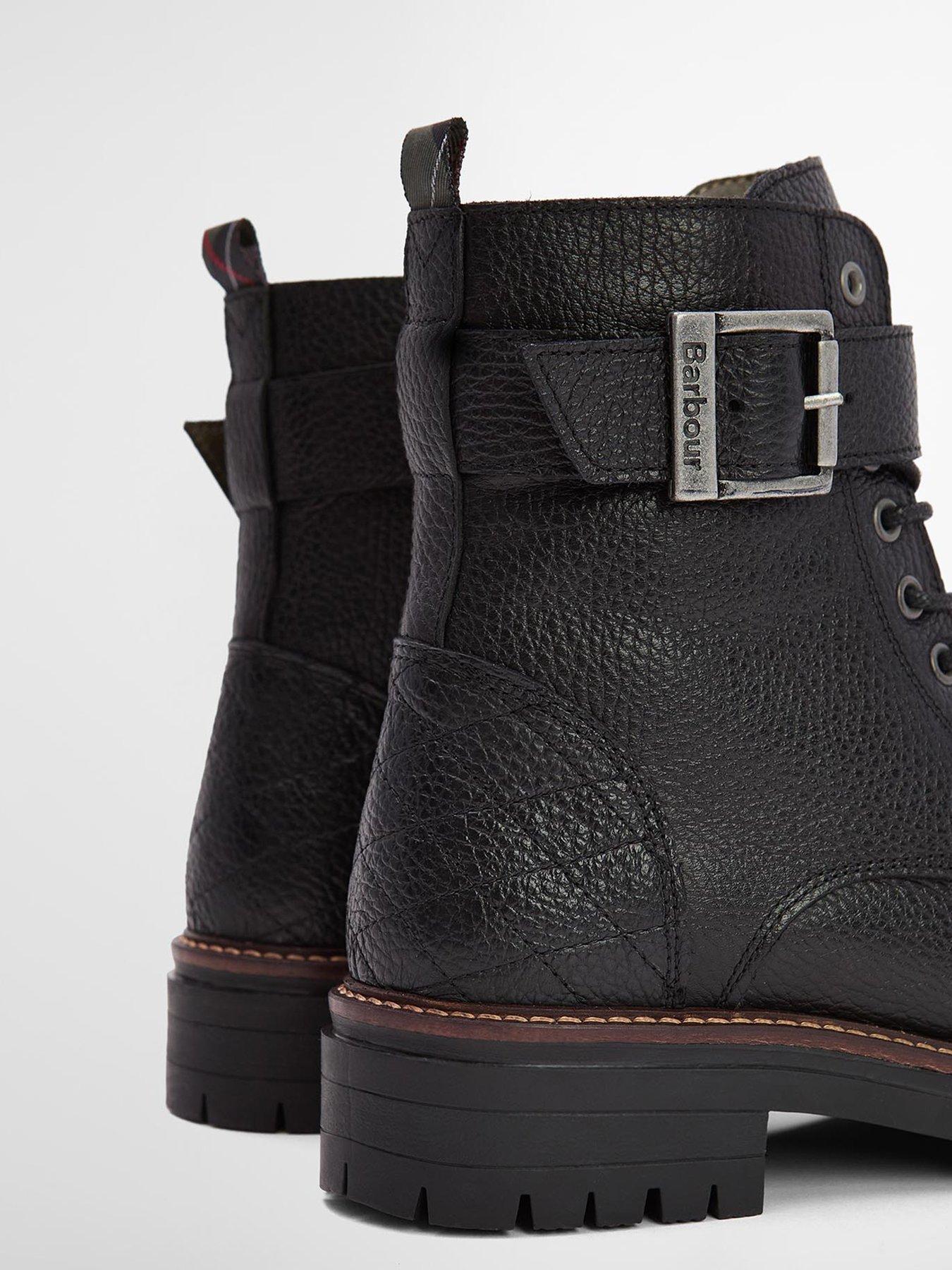 Image 7 of 7 of Barbour Heidi Lace Up Boot - Black