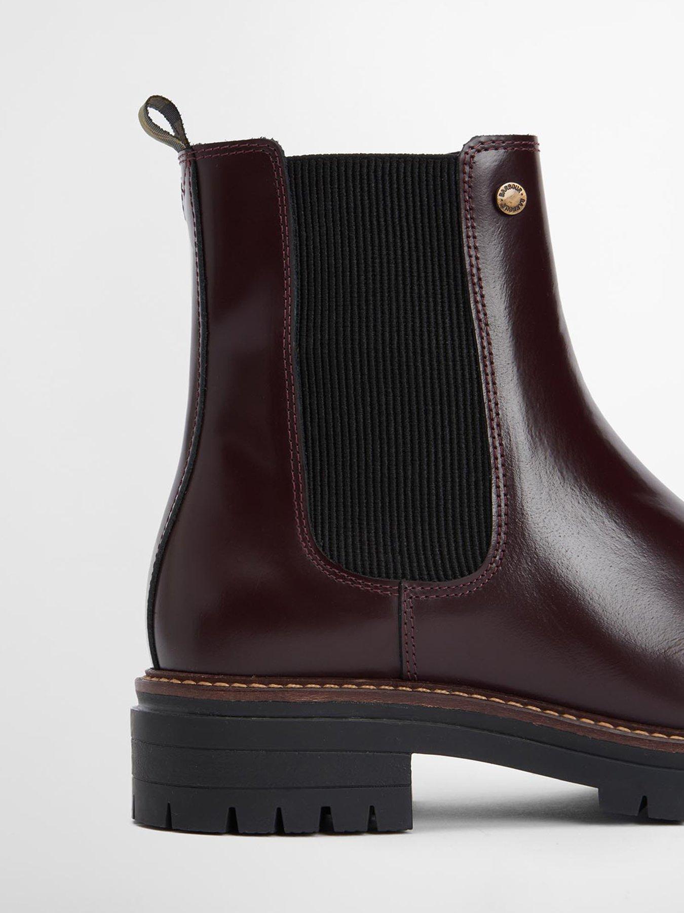 Image 6 of 7 of Barbour Marla Chelsea Boot - Red