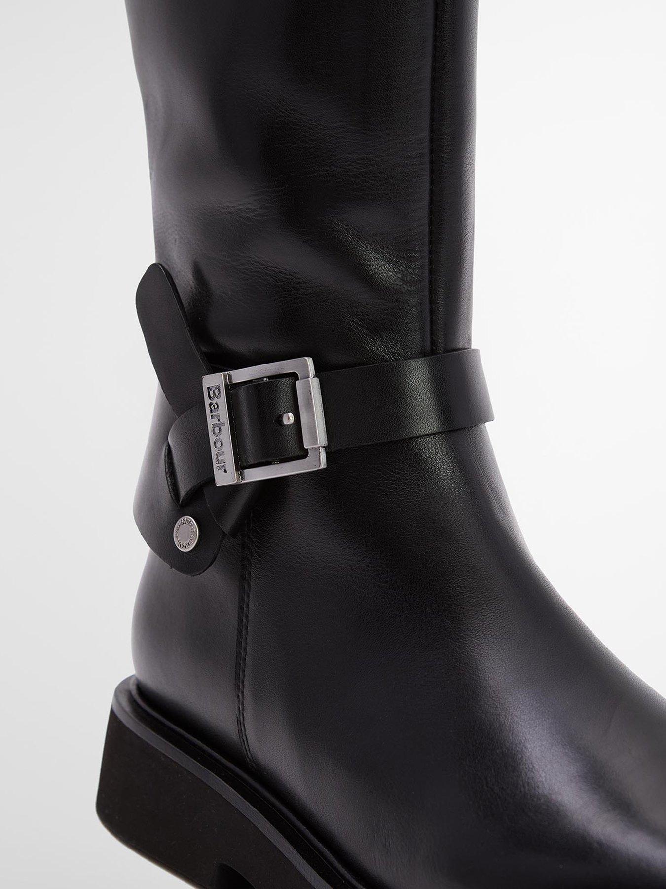 Image 7 of 7 of Barbour Theodora Riding Boot - Black
