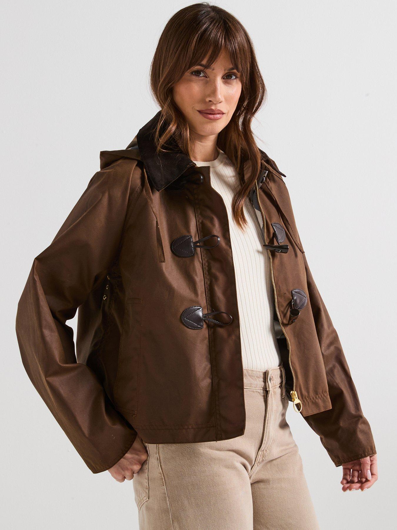 Barbour Myra Wax Duffle - Brown