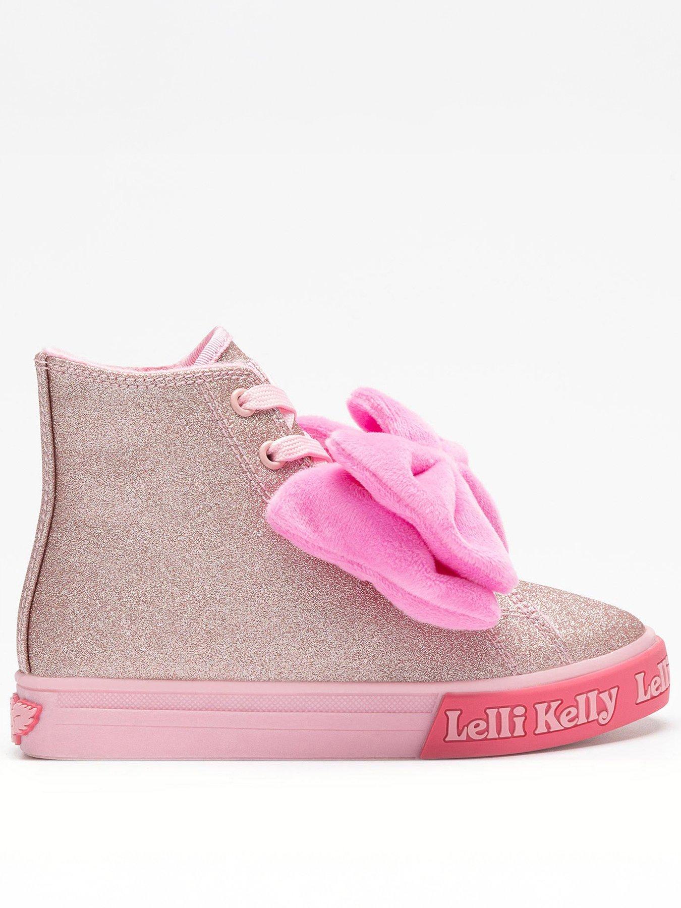 Lelli Kelly Rue M Kids High-Top Trainer - Pink