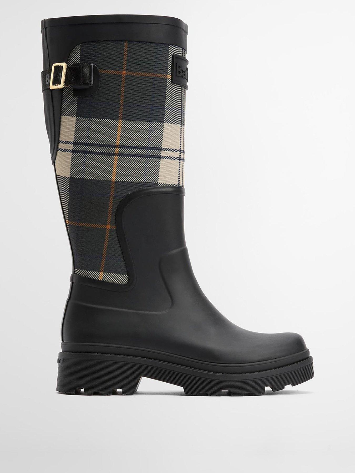 Barbour Dena Tall Wellies - Black