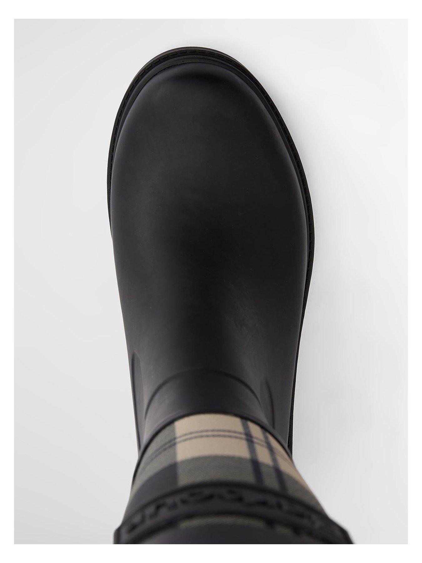 Image 4 of 7 of Barbour Dena Tall Wellies - Black