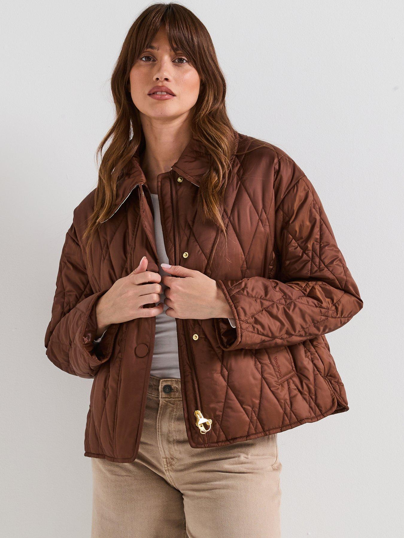 Barbour Bernadette Quilted Jacket - Brown