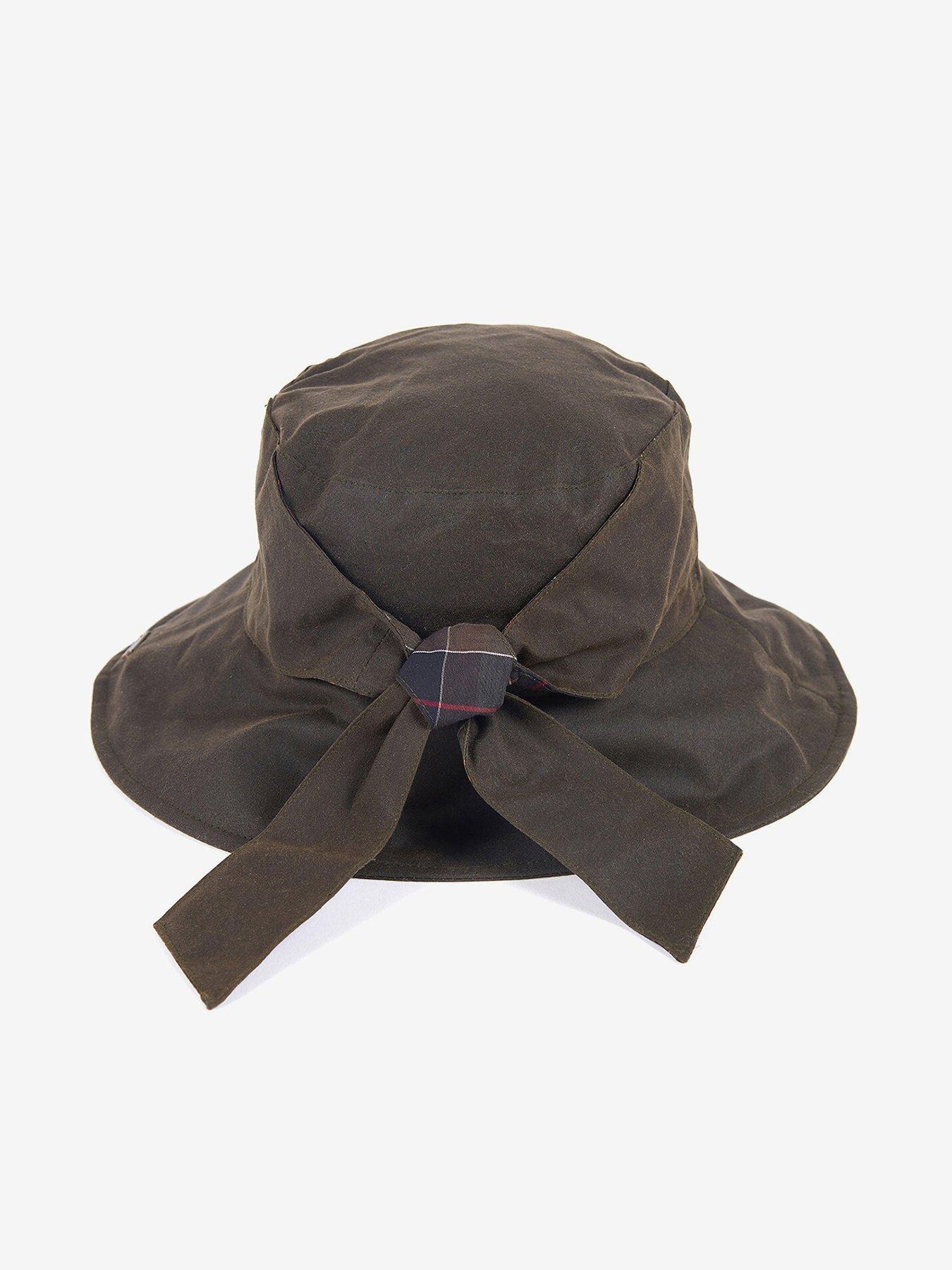 undefined Brambling Wax Bucket Hat - Green