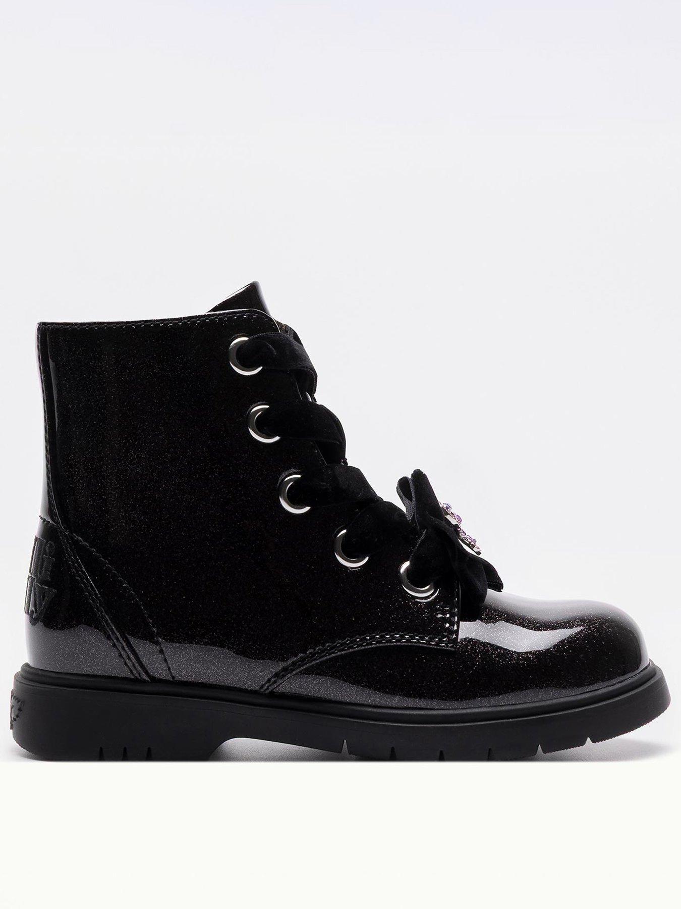 Image 1 of 3 of Lelli Kelly Boots -&nbsp;Fior Di Fiocco Stivale - Black
