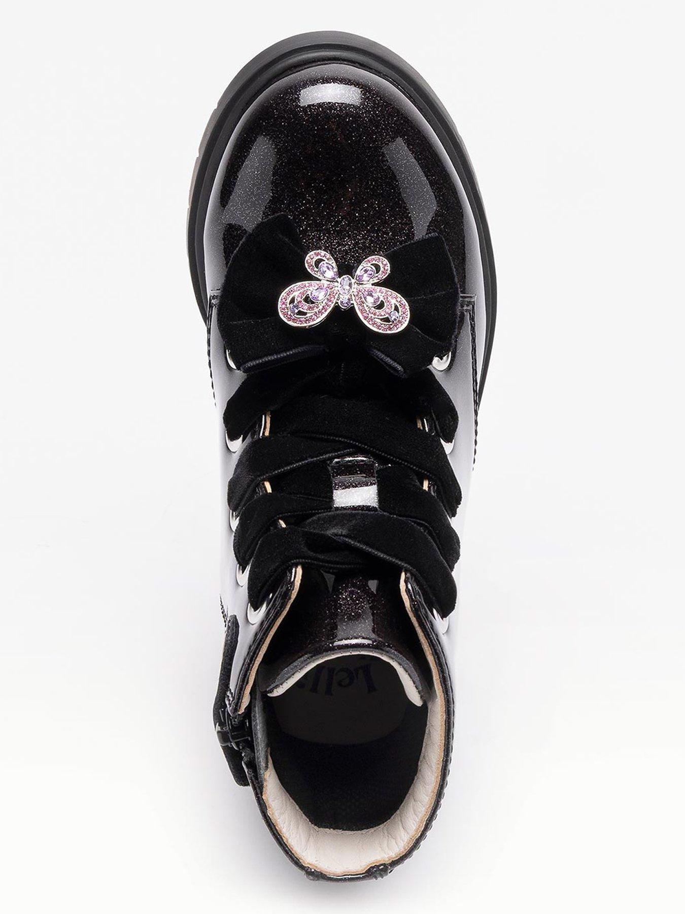 Image 3 of 3 of Lelli Kelly Boots -&nbsp;Fior Di Fiocco Stivale - Black
