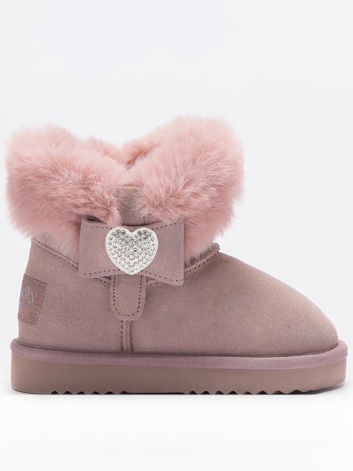 Lelli Kelly Suede Boots - Zoey Stivale - Pink