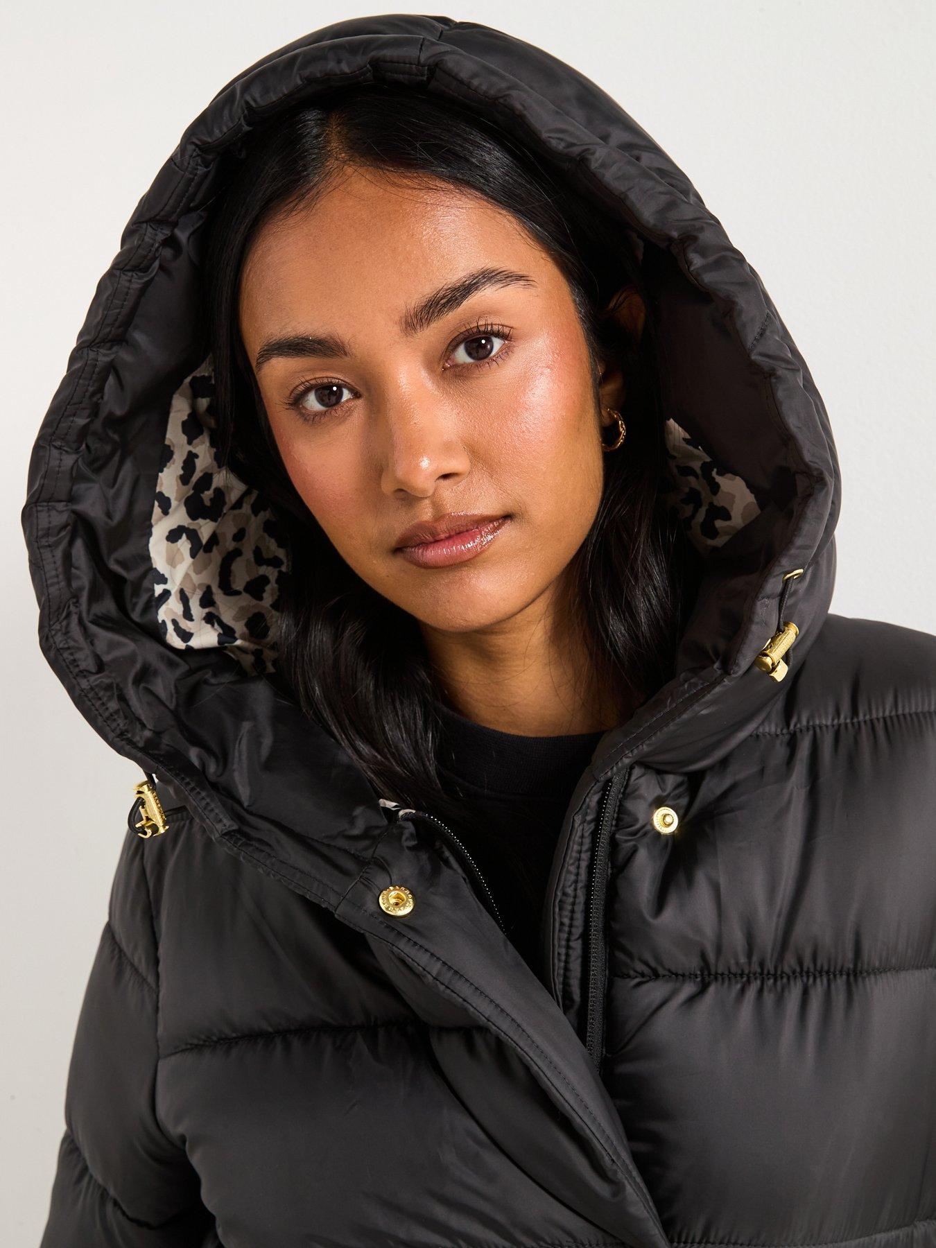 Barbour International Short Track Line Puffer Jacket