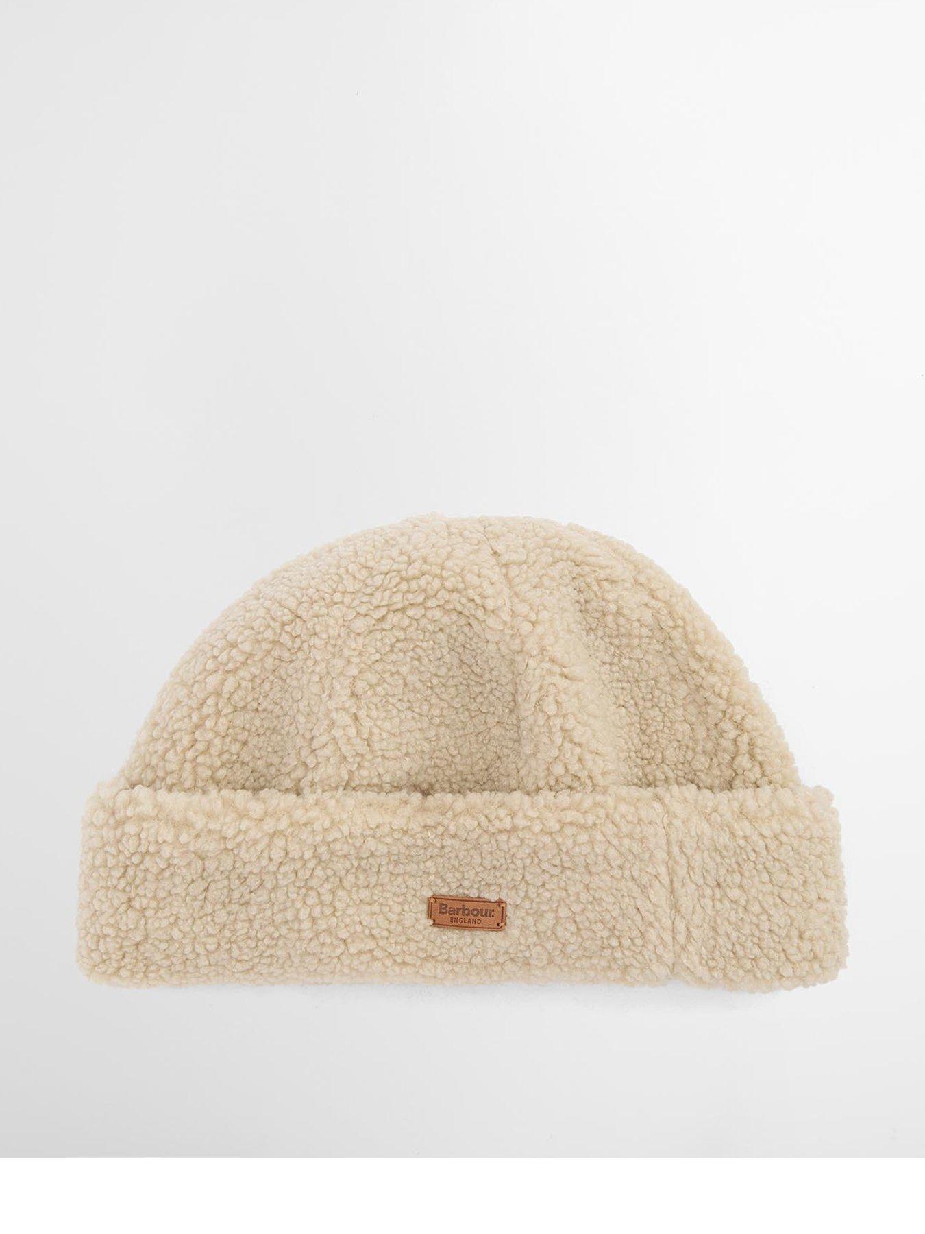 Image 1 of 4 of Barbour Cathy Fleece Hat - Cream