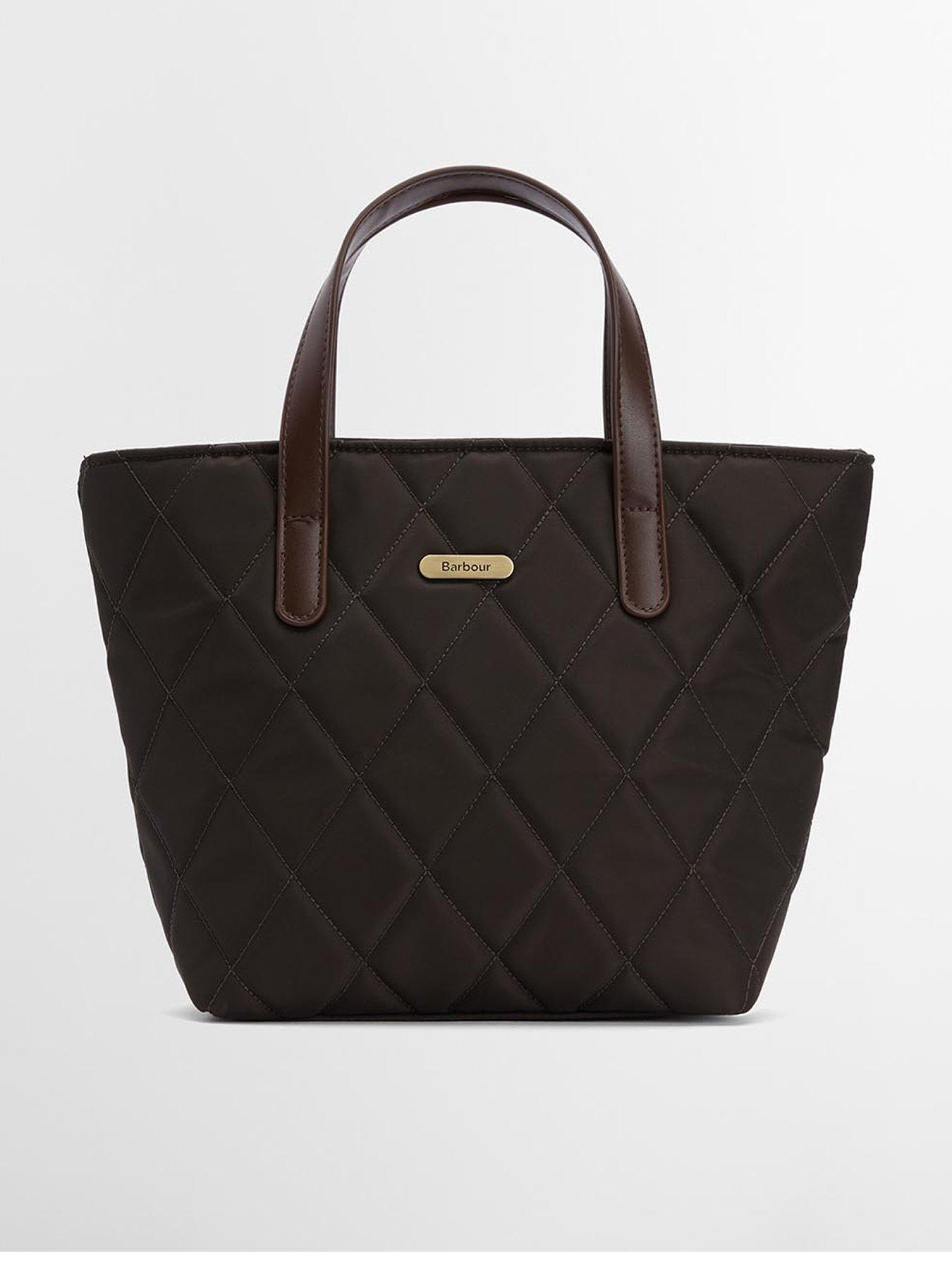 undefined Mini Quilted Tote Bag - Green