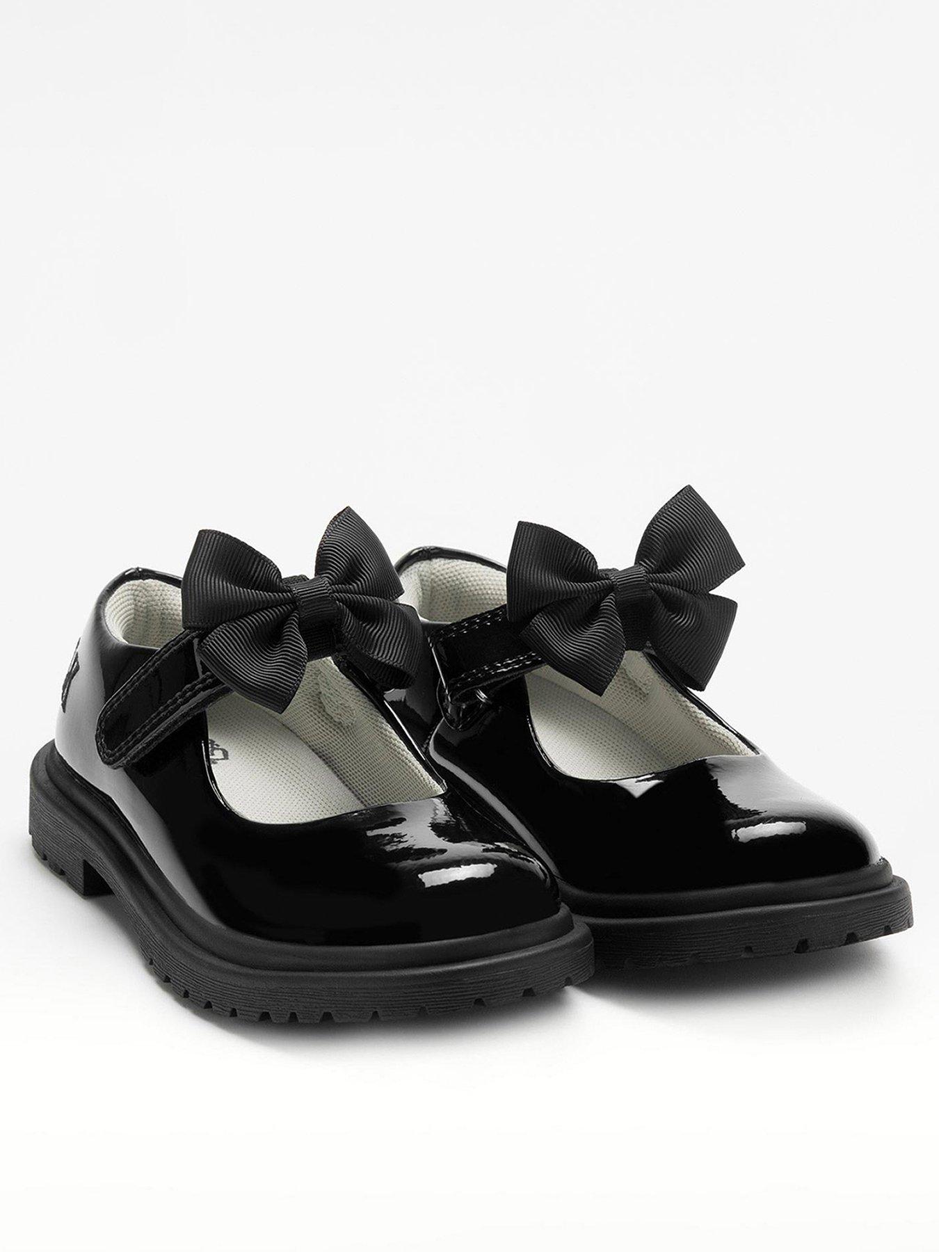 Lelli Kelly Youth Mia Patent Bow School Shoe Miss Lk - Black