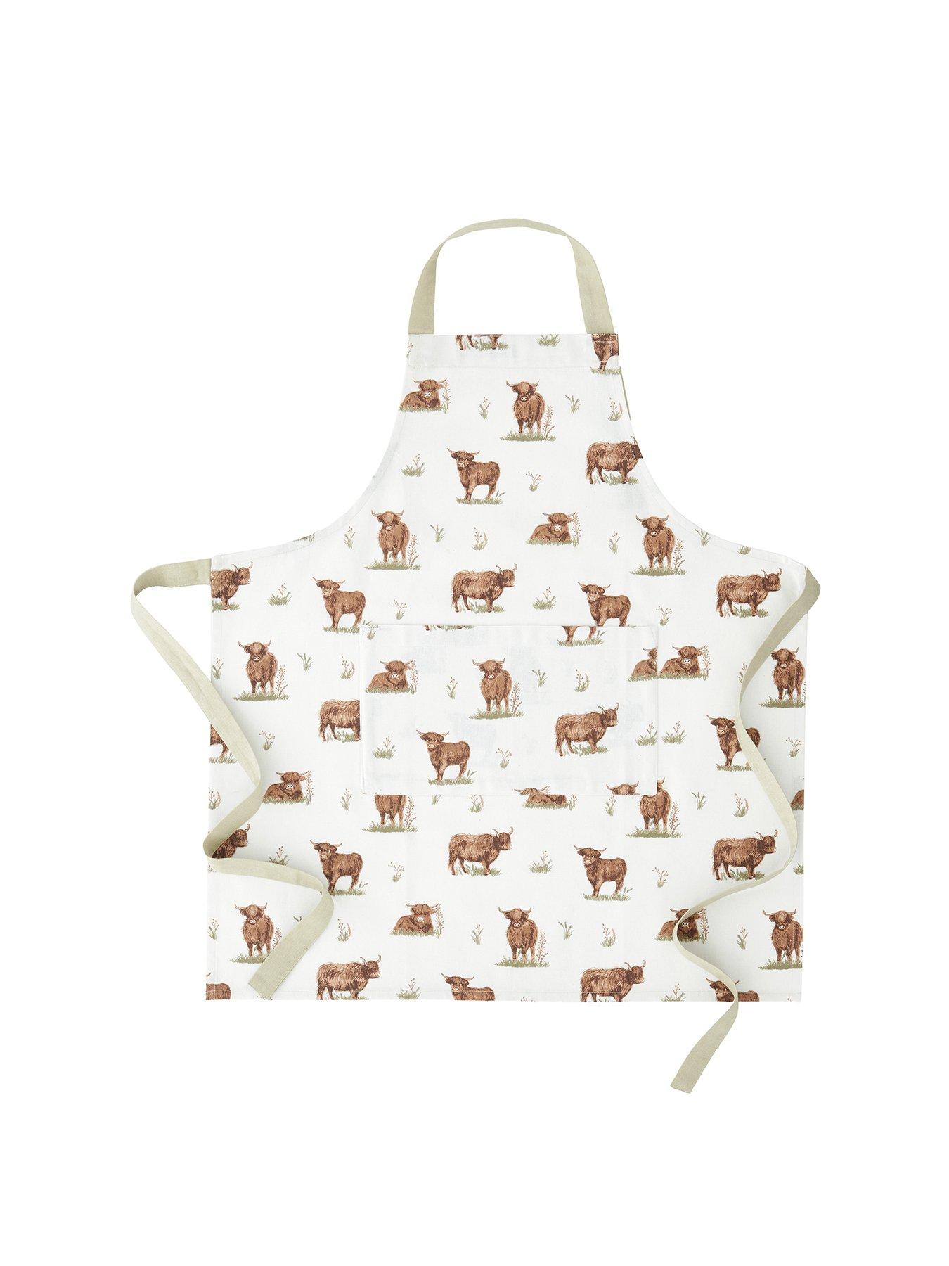 Image 2 of 4 of Catherine Lansfield Angus Highland Cow Apron