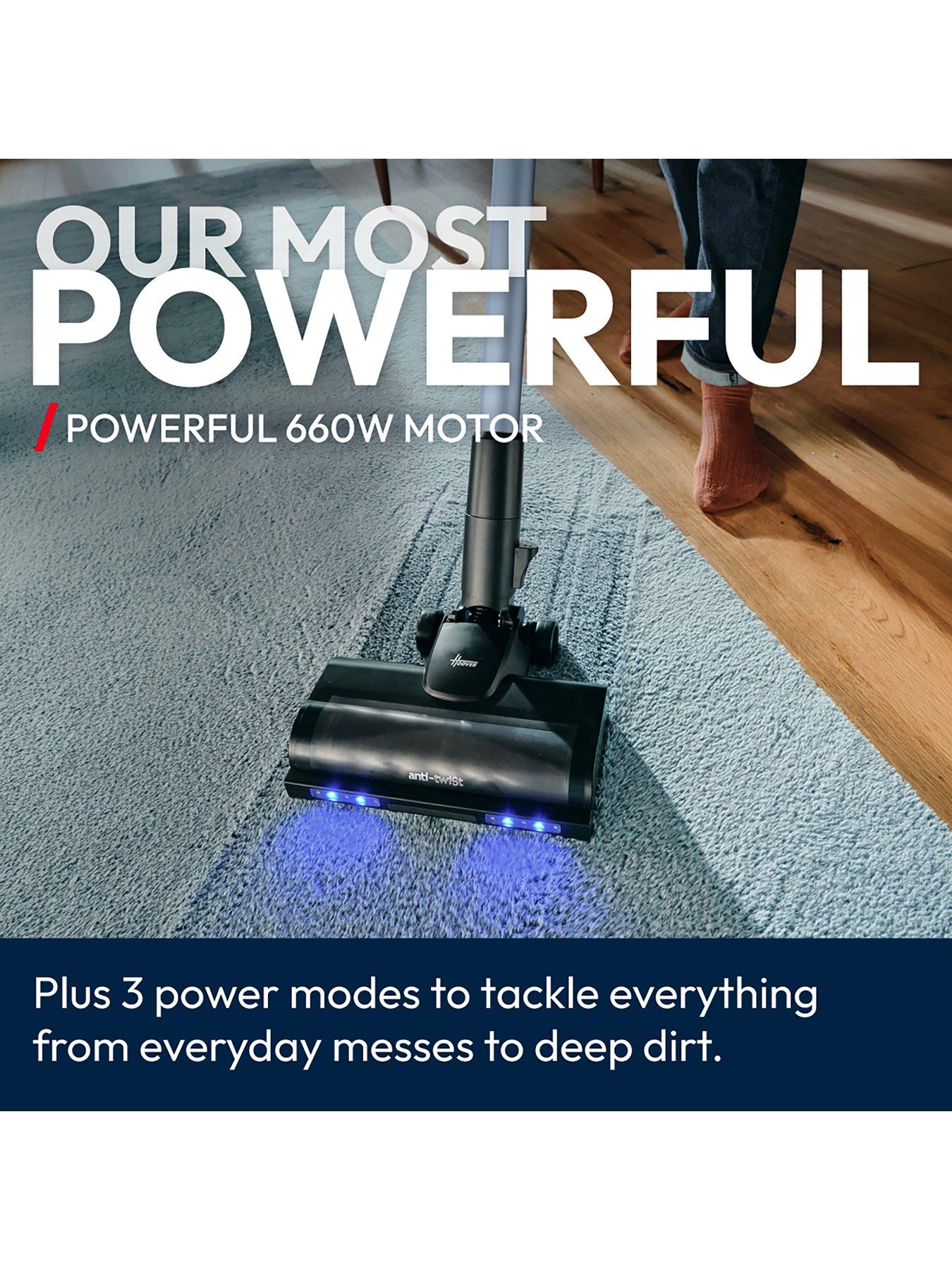 Image 3 of 7 of Hoover HF6 Cordless Vacuum Cleaner Stick (HF610H), up to 100min Runtime, 5y warranty, Floor Sensor, Dual Way Clean, Anti Hair Wrap, LED Lights