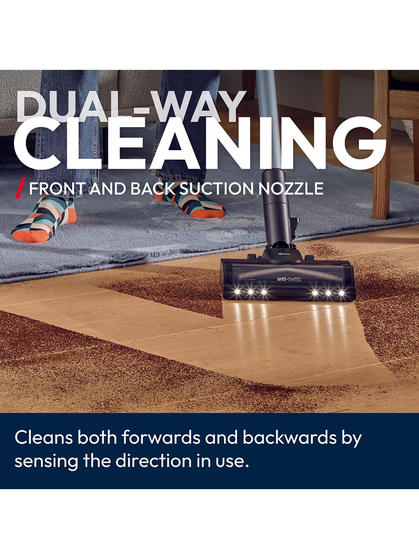 Image 5 of 7 of Hoover HF6 Cordless Vacuum Cleaner Stick (HF610H), up to 100min Runtime, 5y warranty, Floor Sensor, Dual Way Clean, Anti Hair Wrap, LED Lights