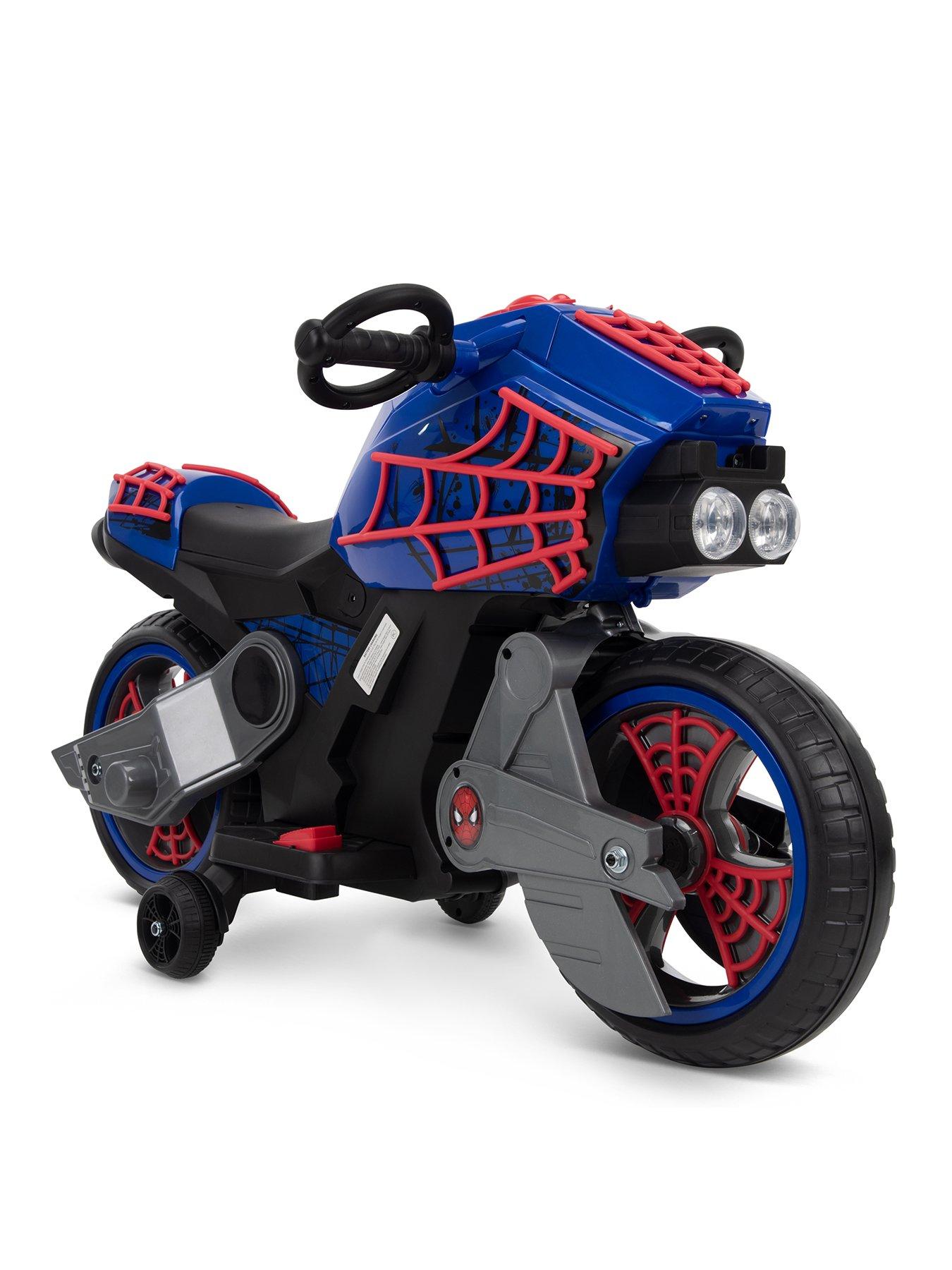 Huffy Marvel Spider-Man6 Volt Motorcycle Very