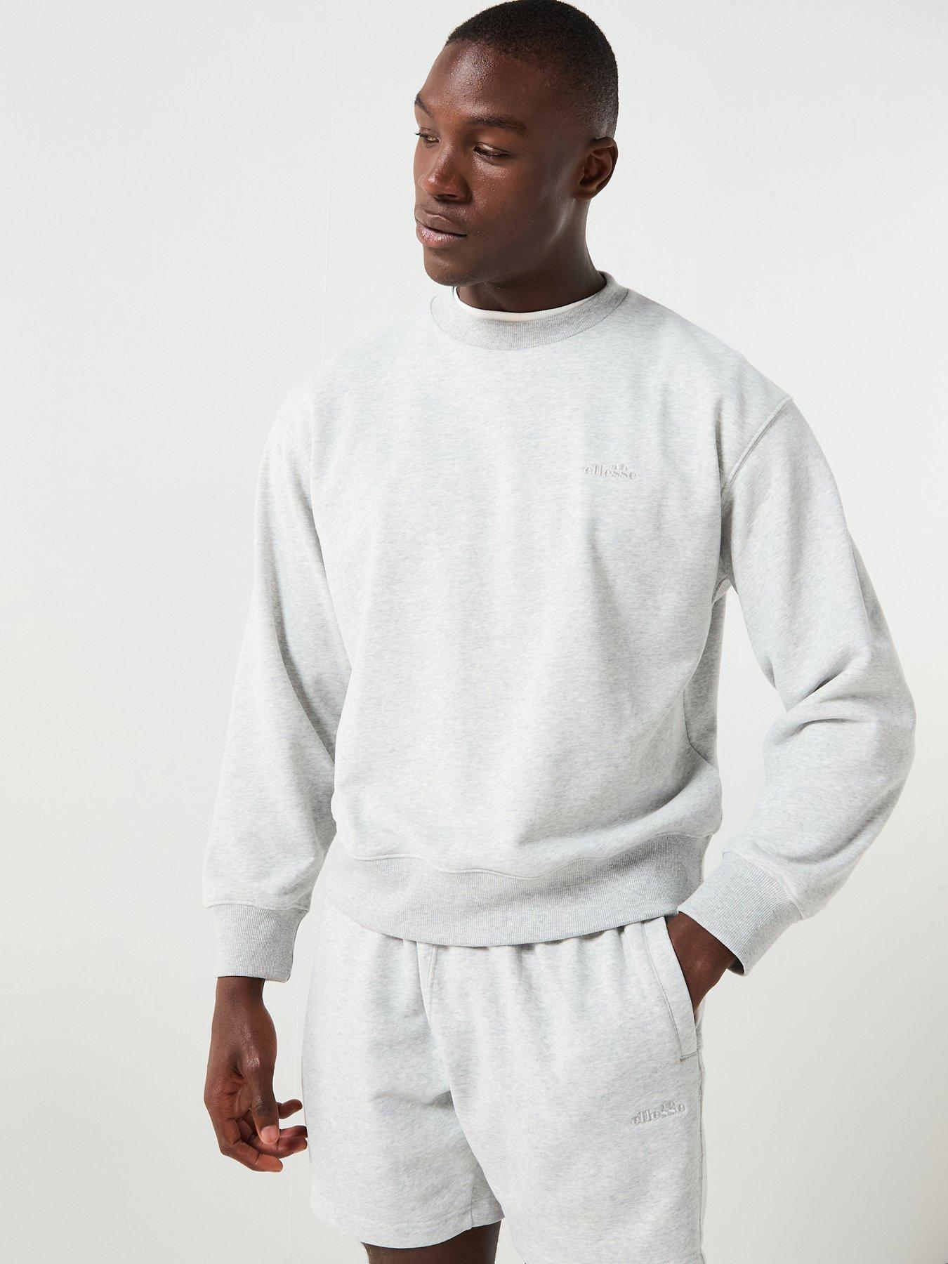 Ellesse Mens Rafori Sweatshirt, Grey, Size M, Men