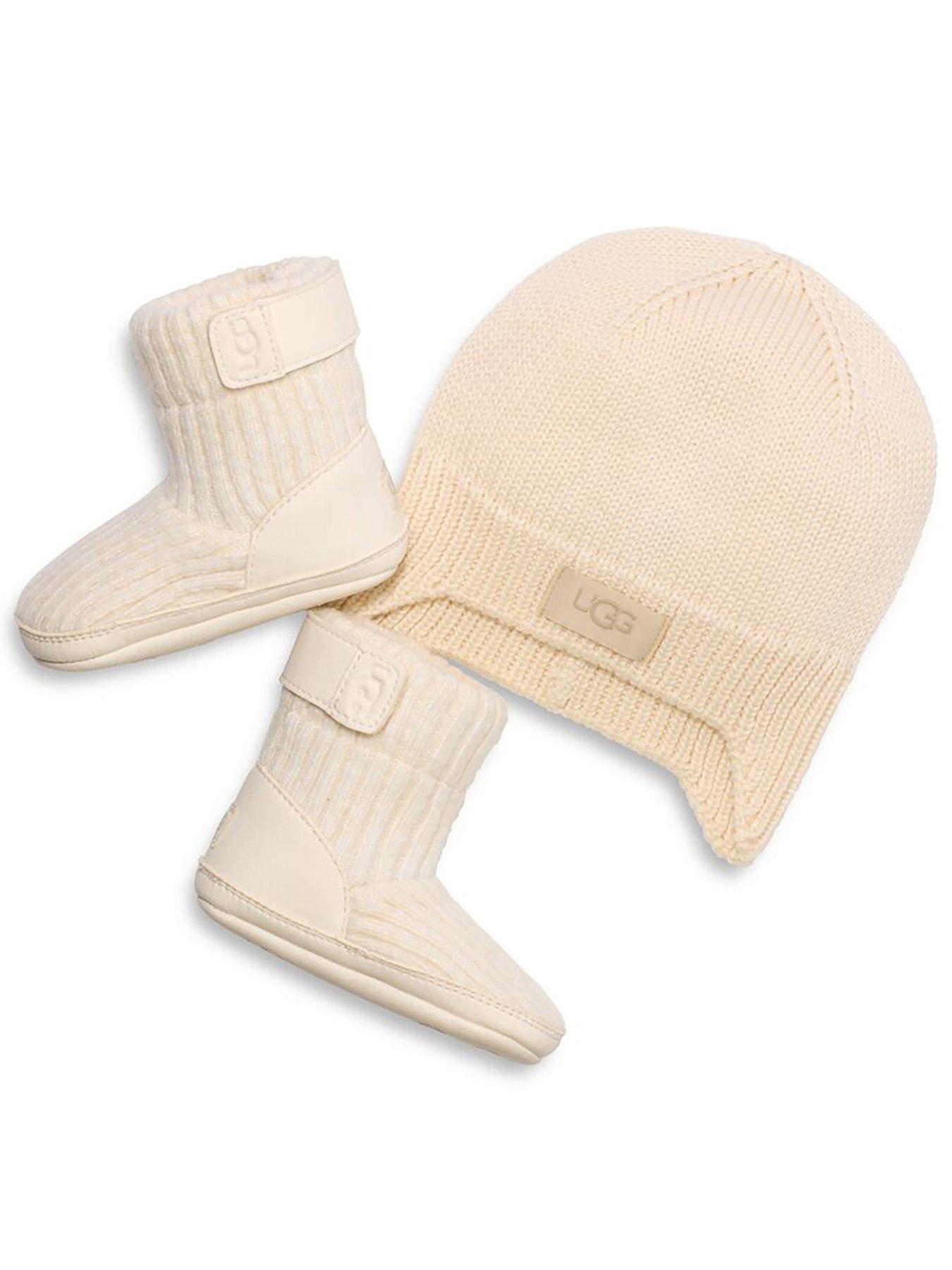 UGG Childrens Skylar  &  Beanie - Cream