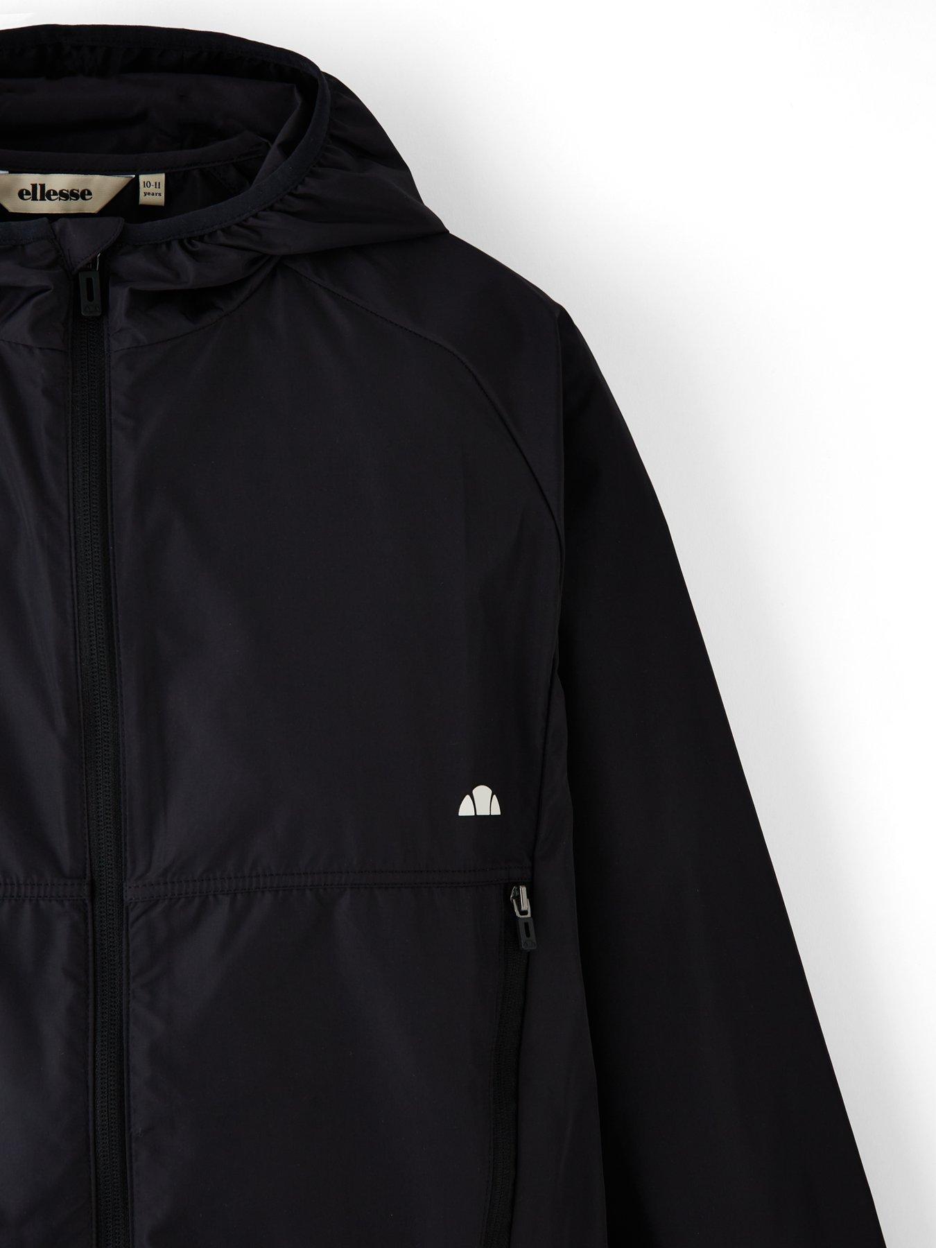 Image 3 of 4 of Ellesse Junior Garbon Windrunner - Black