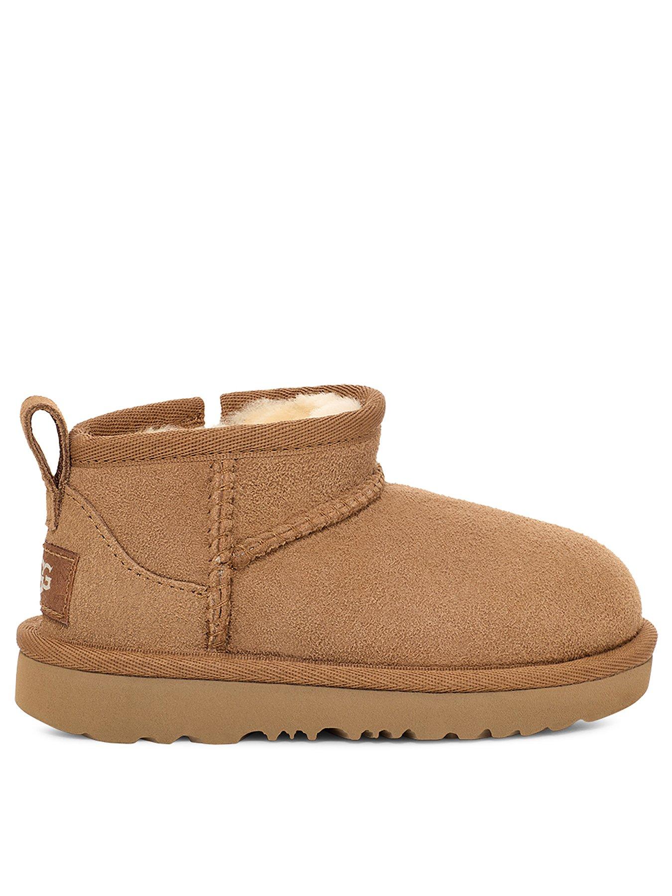 UGG Toddler Classic Ultra Mini Boot, Brown, Size 8 Younger