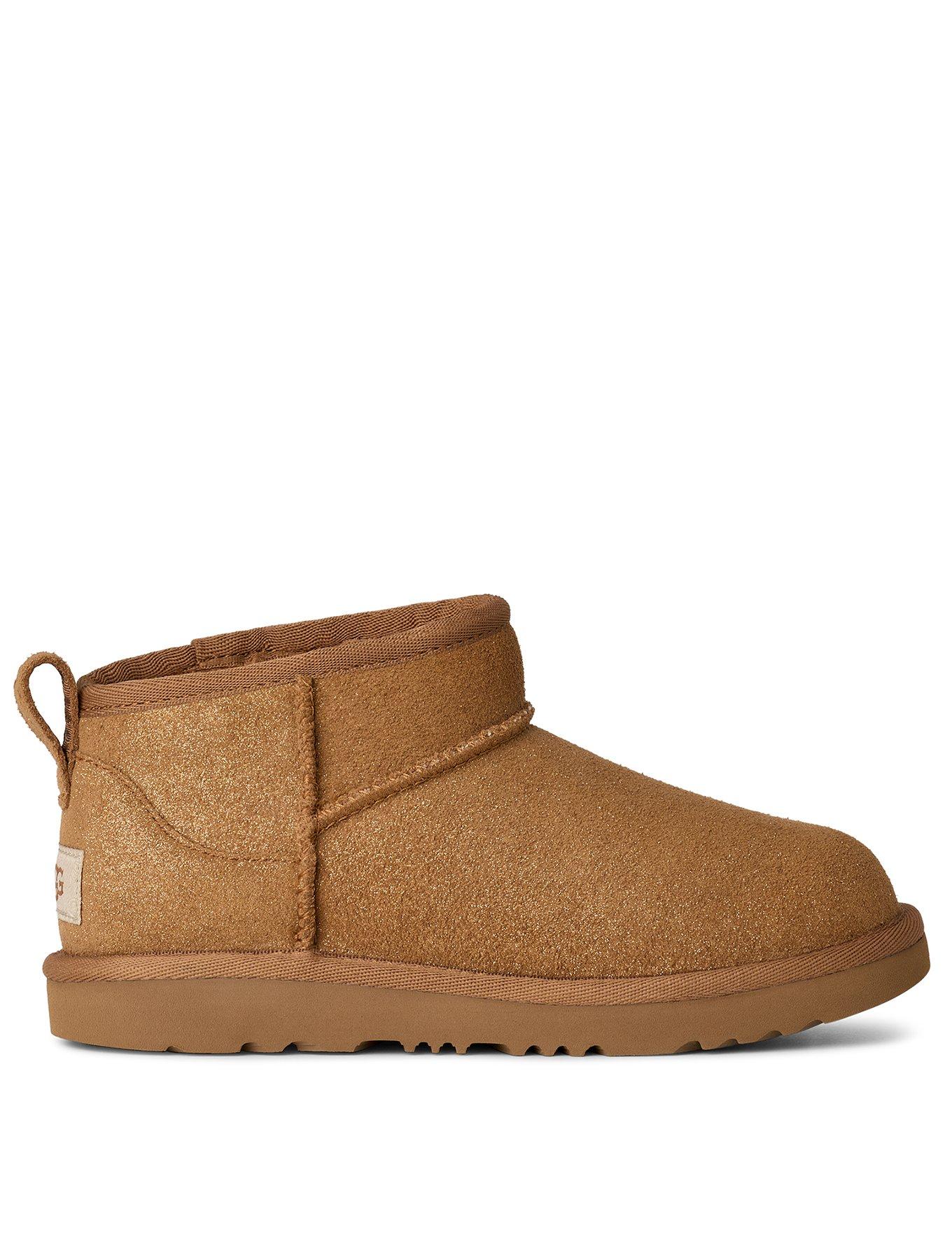 UGG Junior Older Kids Classic Ultra Mini Dazzle Brown Very