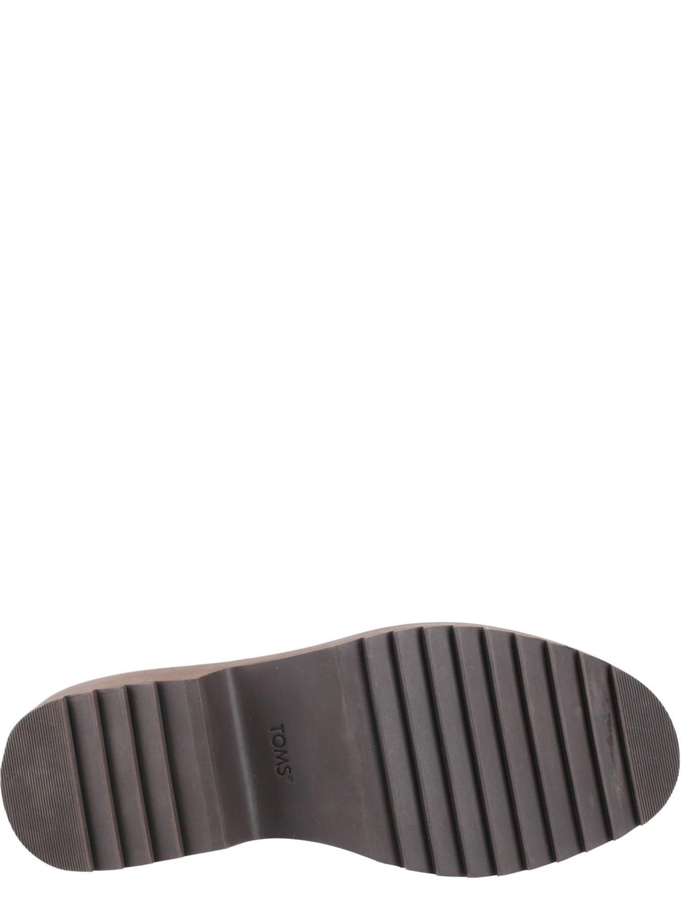 Image 5 of 5 of TOMS Millie Water Resistant Leather Boot - Brown