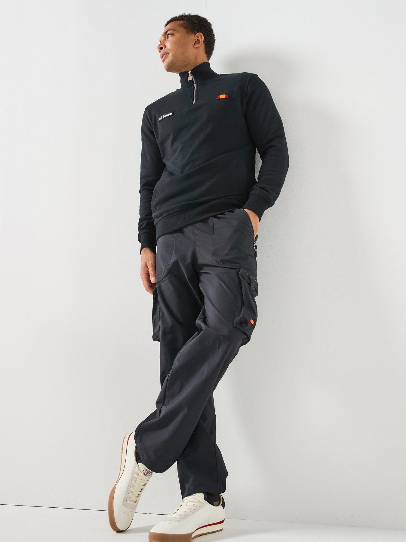 Ellesse Men's Pelegrini 1/4 Zip - Black | Very