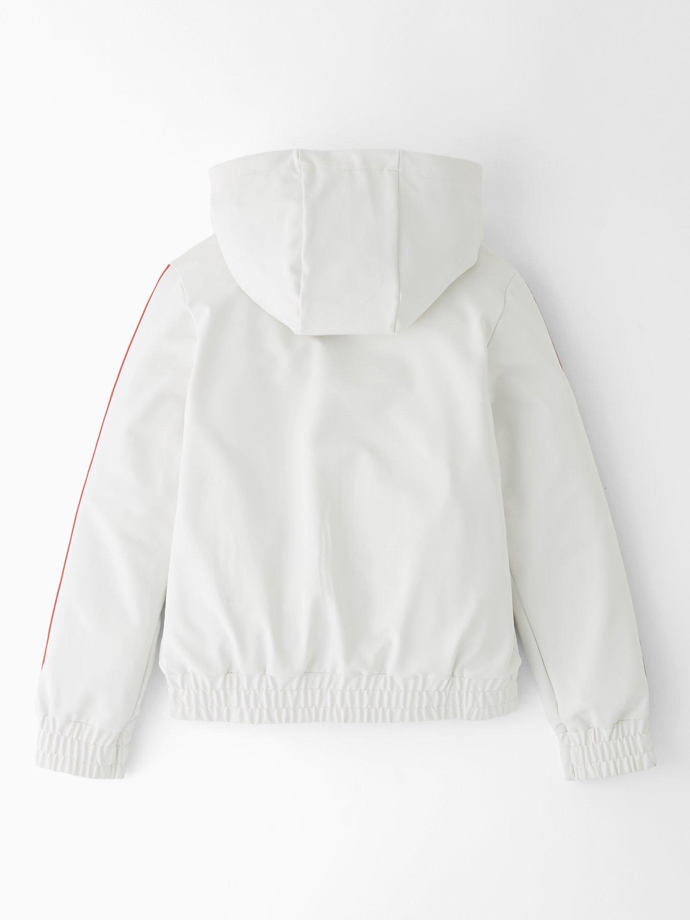 Image 2 of 5 of Ellesse Junior Andosi Full Zip Hoodie - Off White