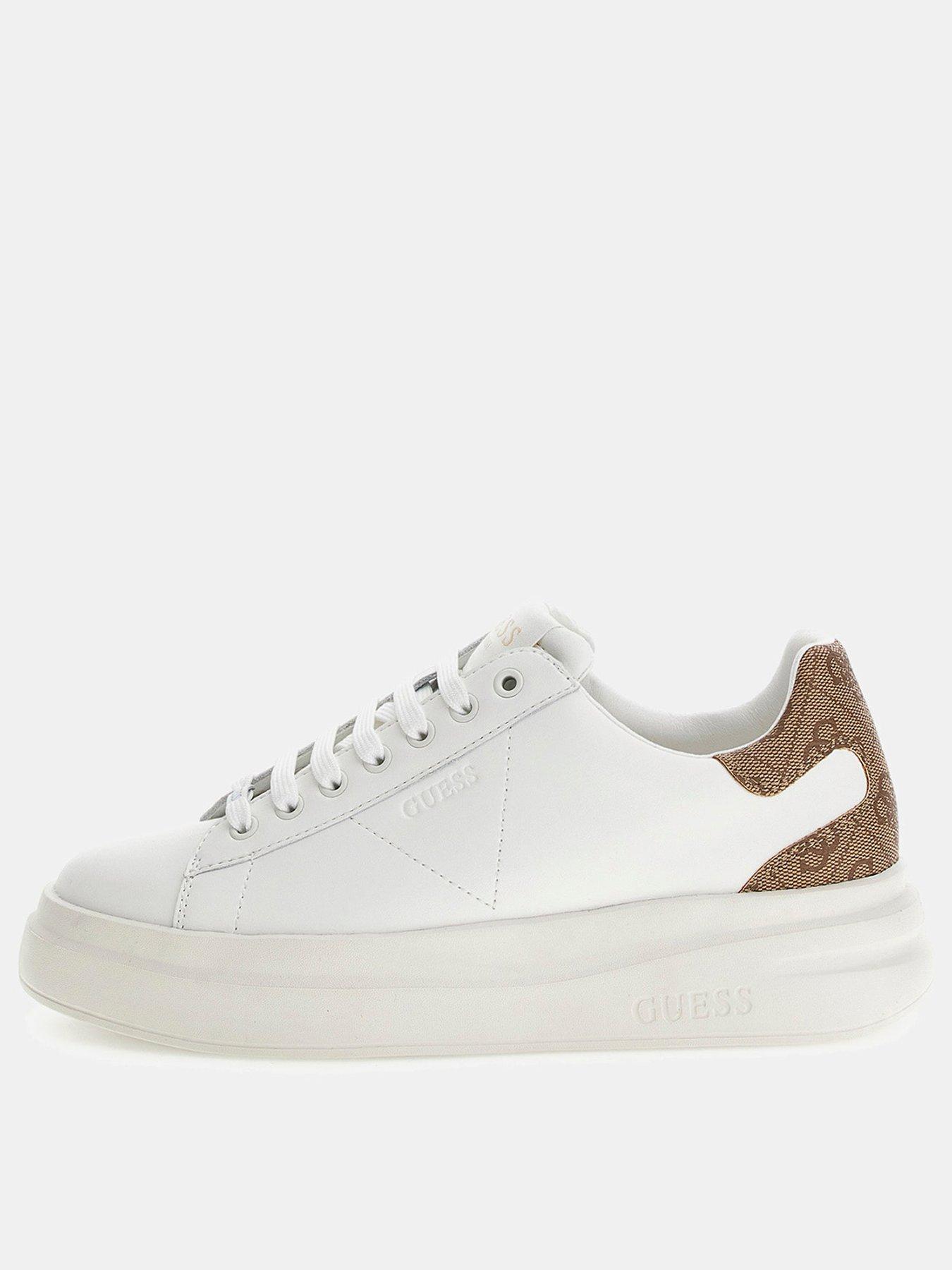 Guess Elbina Platform Trainer - White