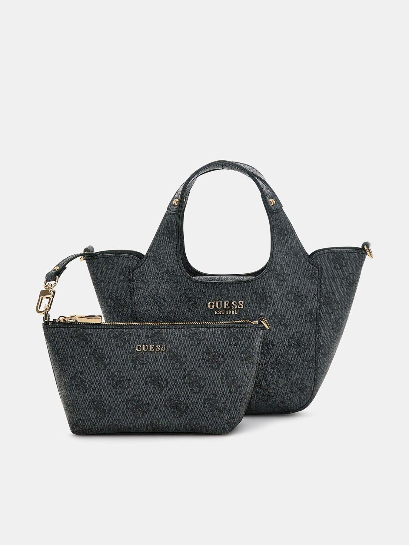 Guess Calista 2 In 1 Mini Tote - Grey