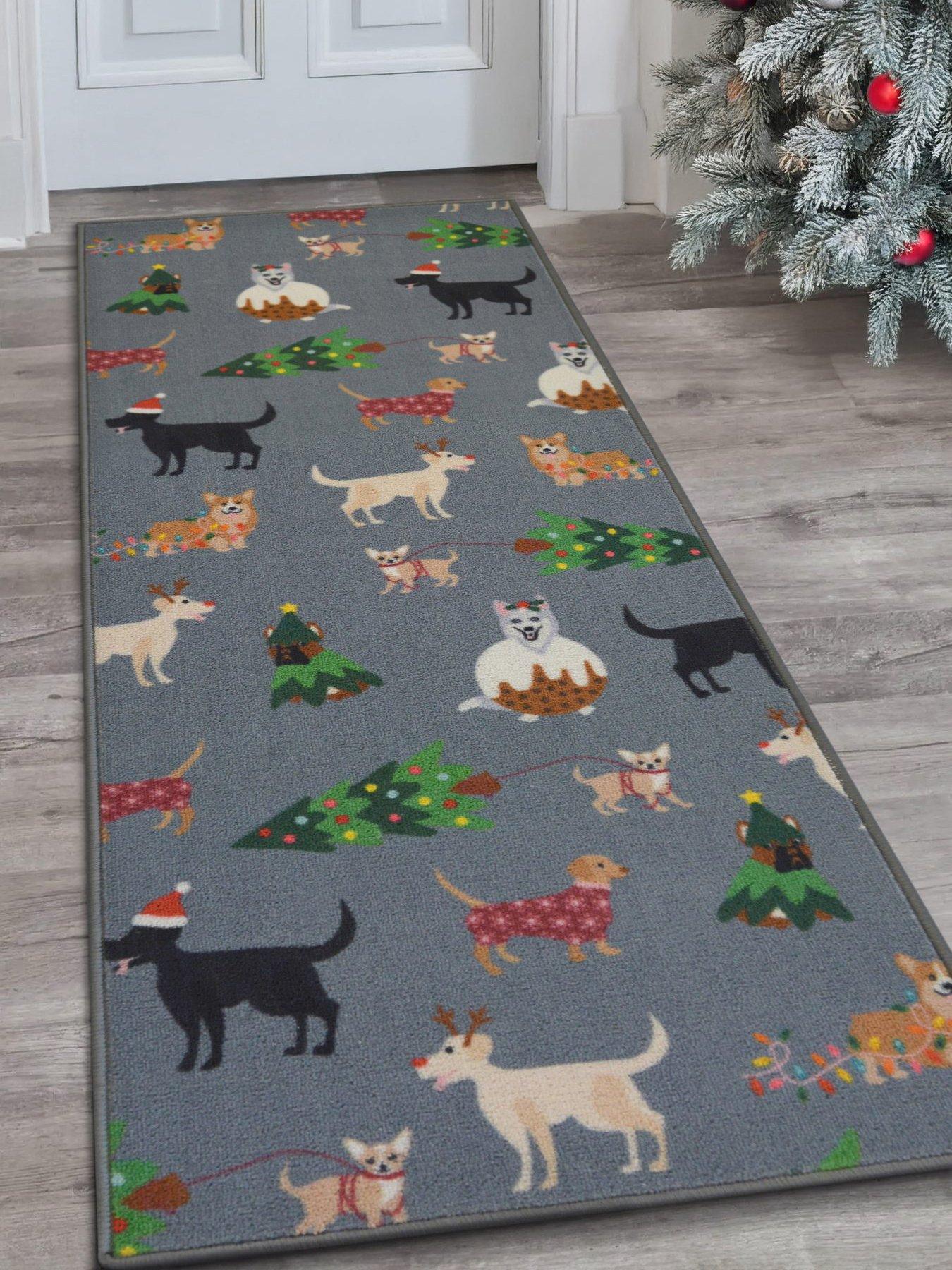 undefined Christmas Dogs Runner