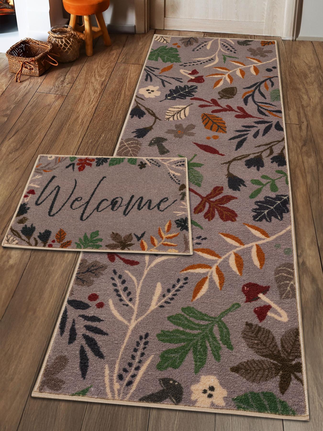 undefined Autumnal Runner & Doormat Set