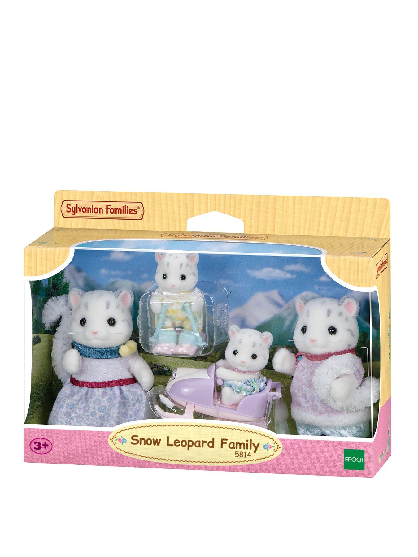 Sylvanian Families Snow Leopard Family