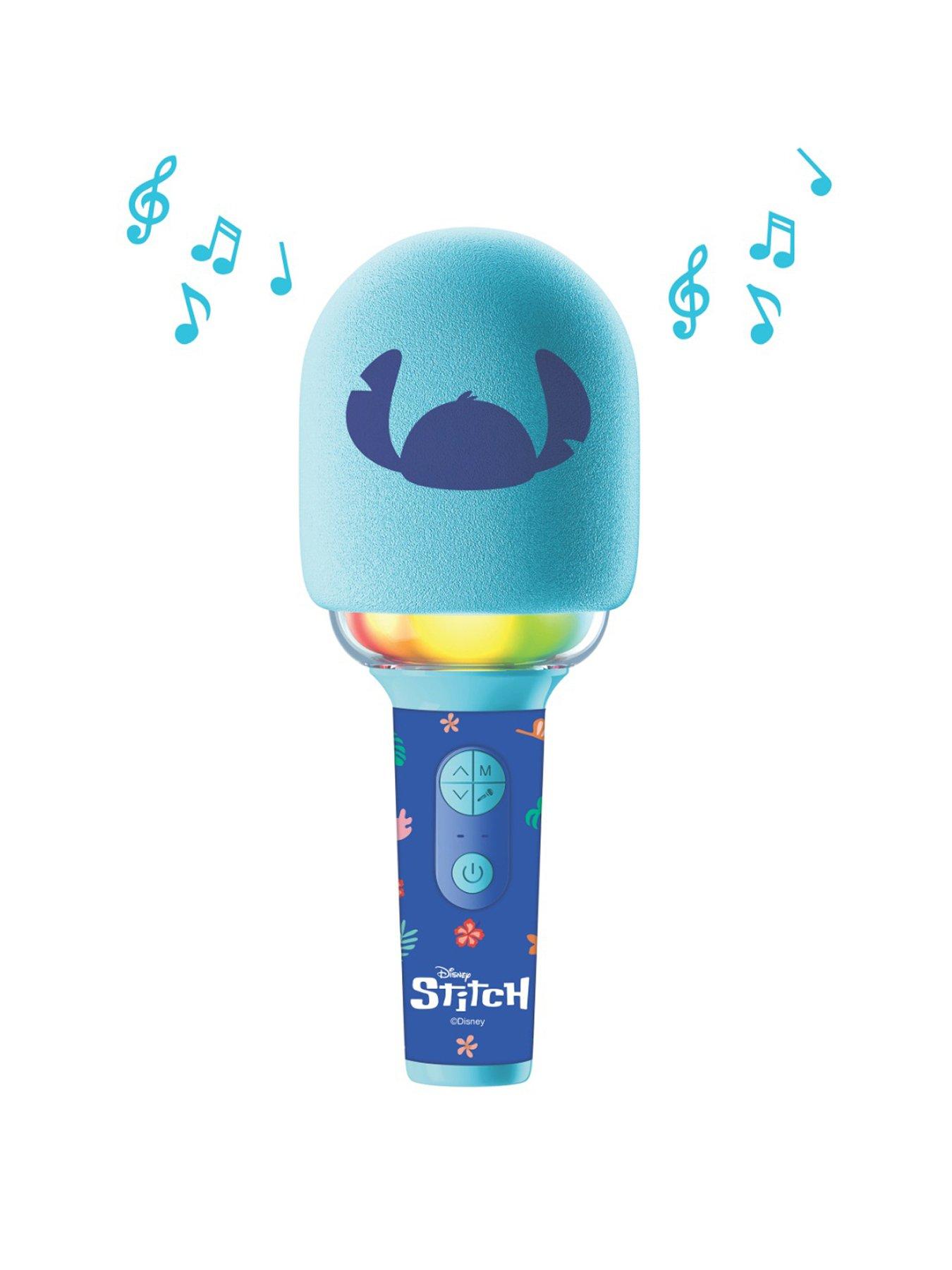 Image 1 of 7 of Disney Stitch Stitch Bluetooth Wireless Karaoke Microphone