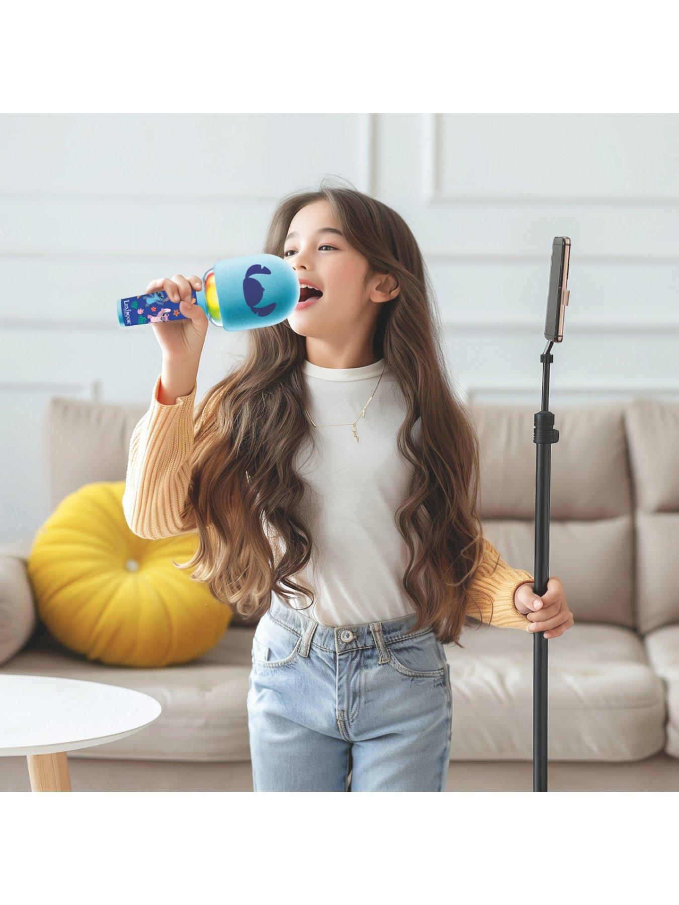Image 6 of 7 of Disney Stitch Stitch Bluetooth Wireless Karaoke Microphone